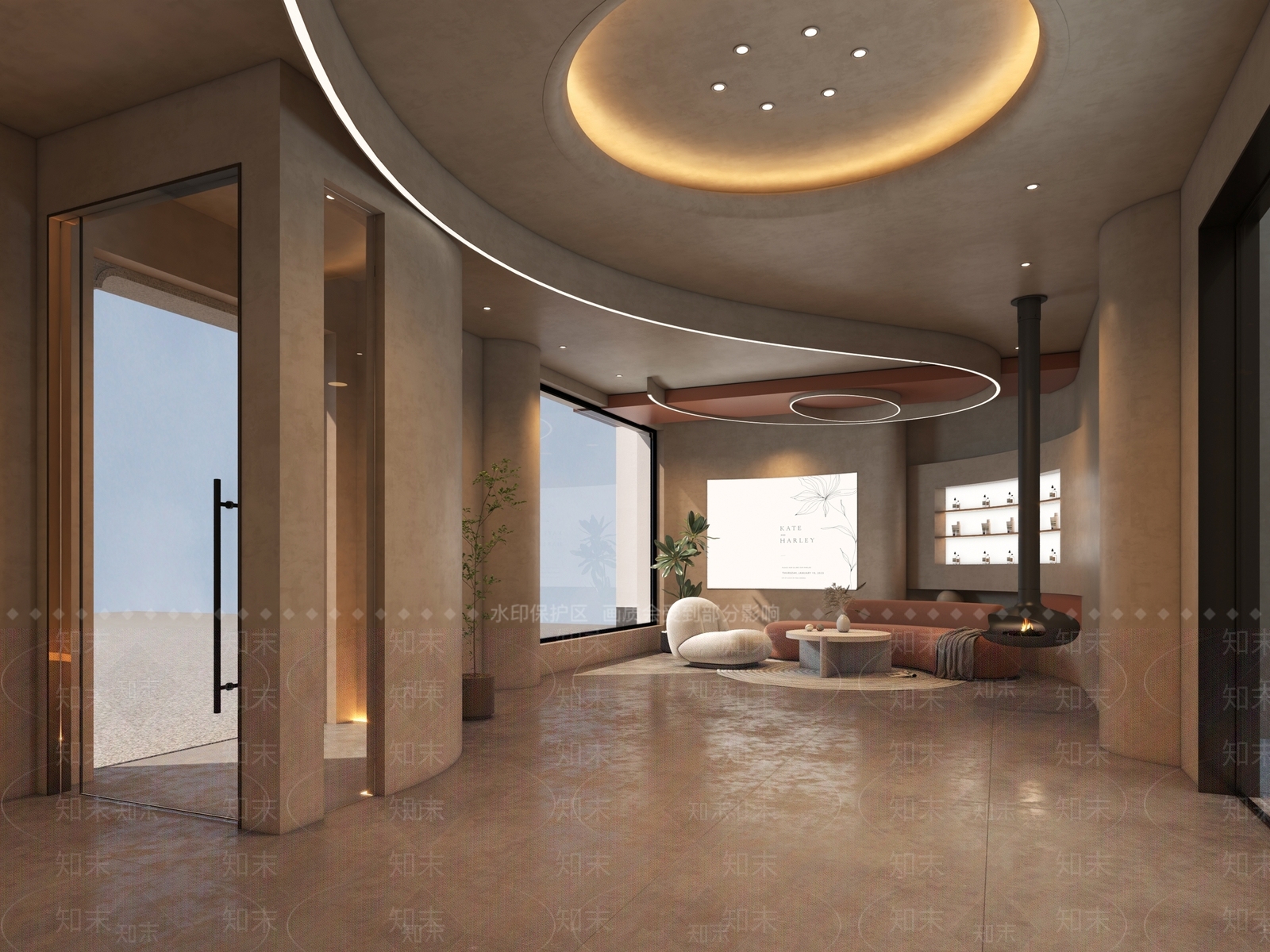 侘寂美容院3D模型下载【ID:1186282828】
