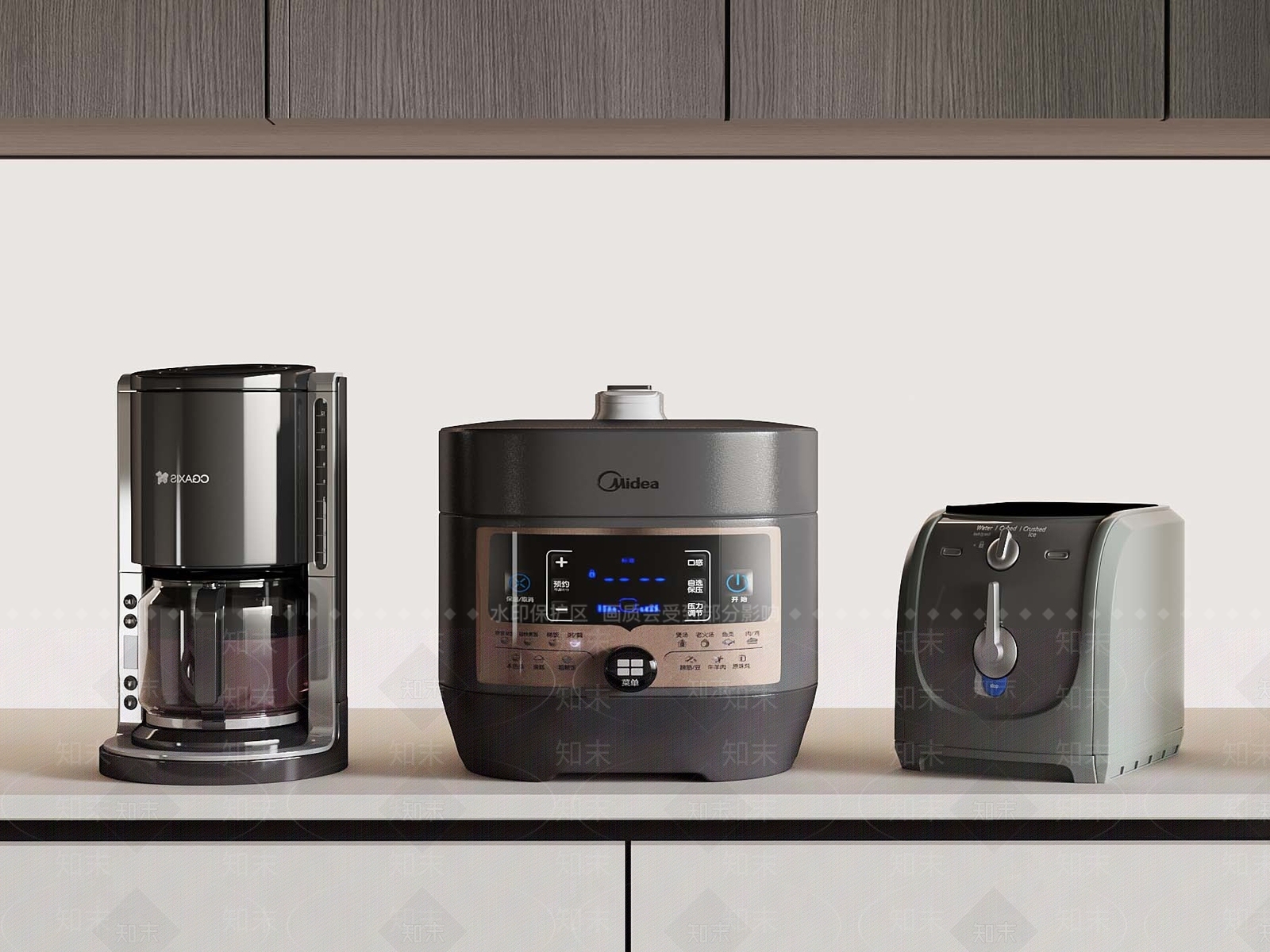 咖啡机3D模型下载【ID:1186286214】