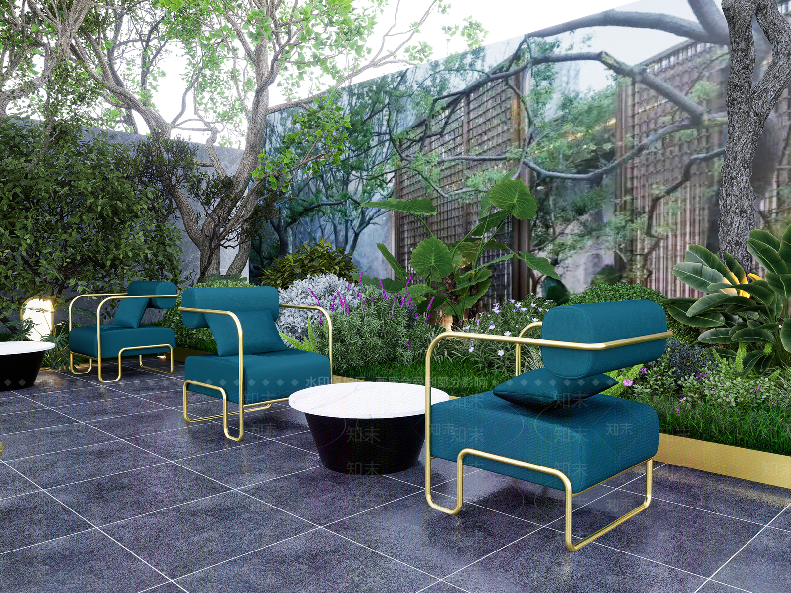 现代轻奢其他户外家具SU模型下载【ID:1186287693】