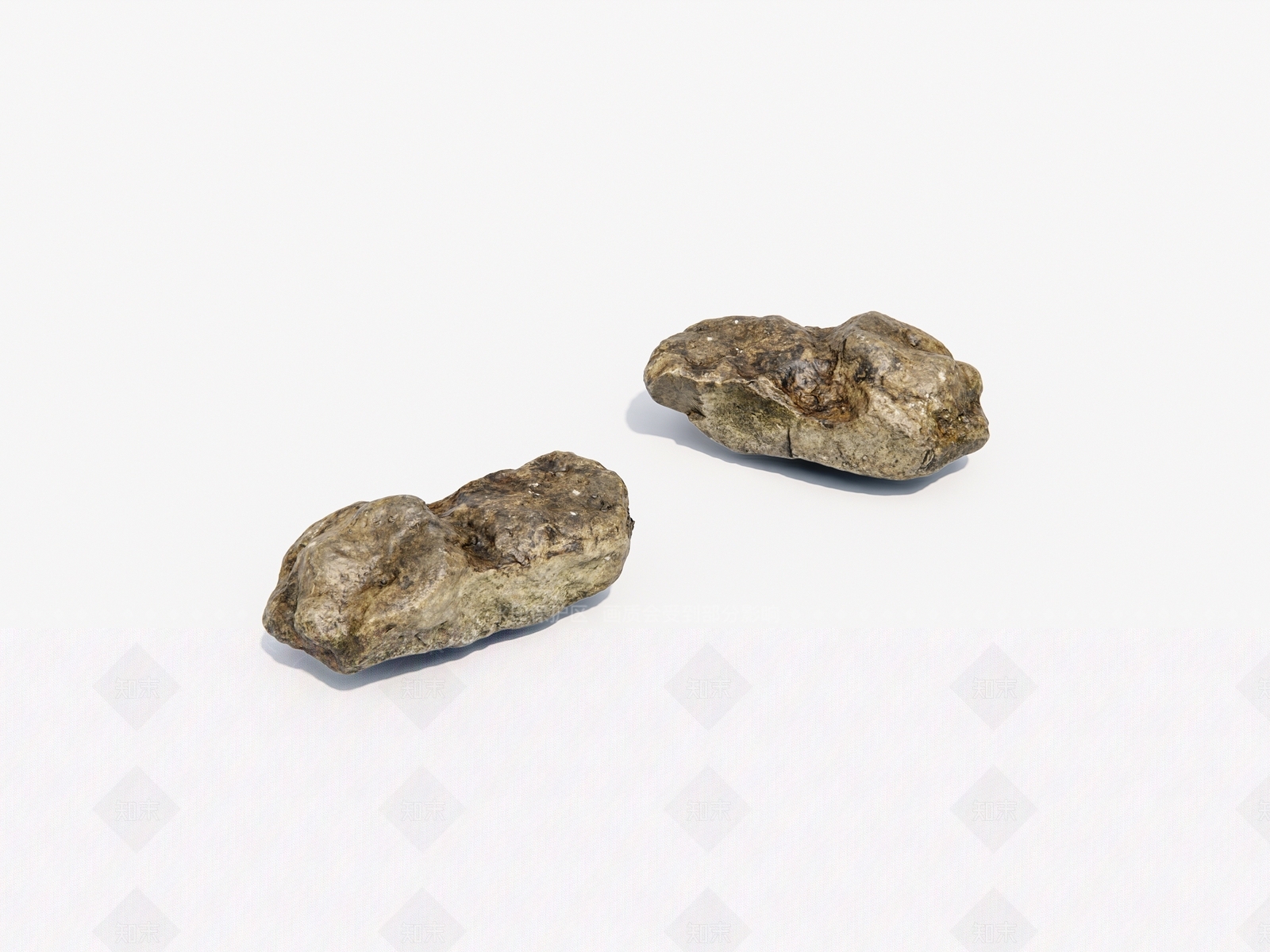 现代石头SU模型下载【ID:1186288475】