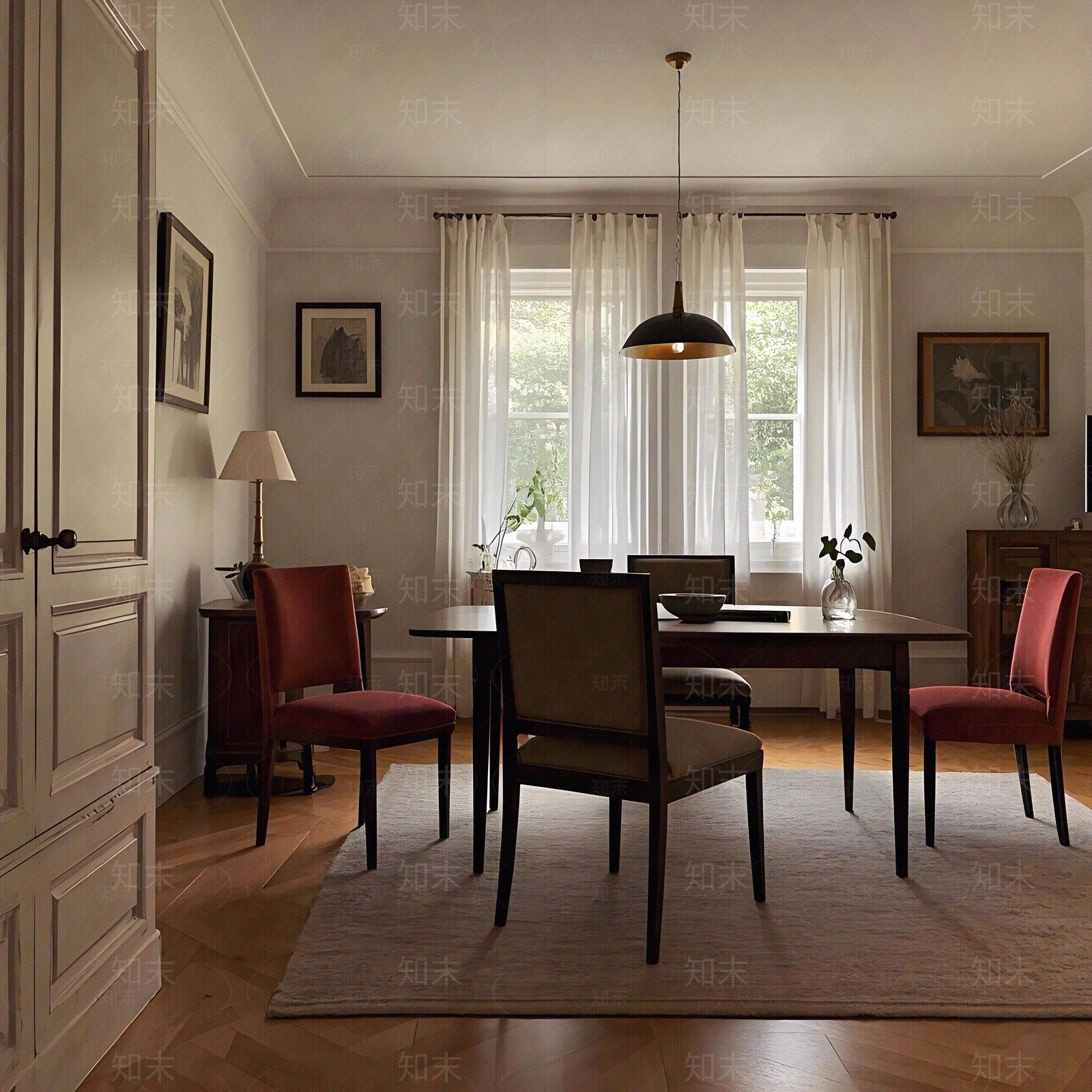 法式中古客厅贴图下载【ID:1186288348】