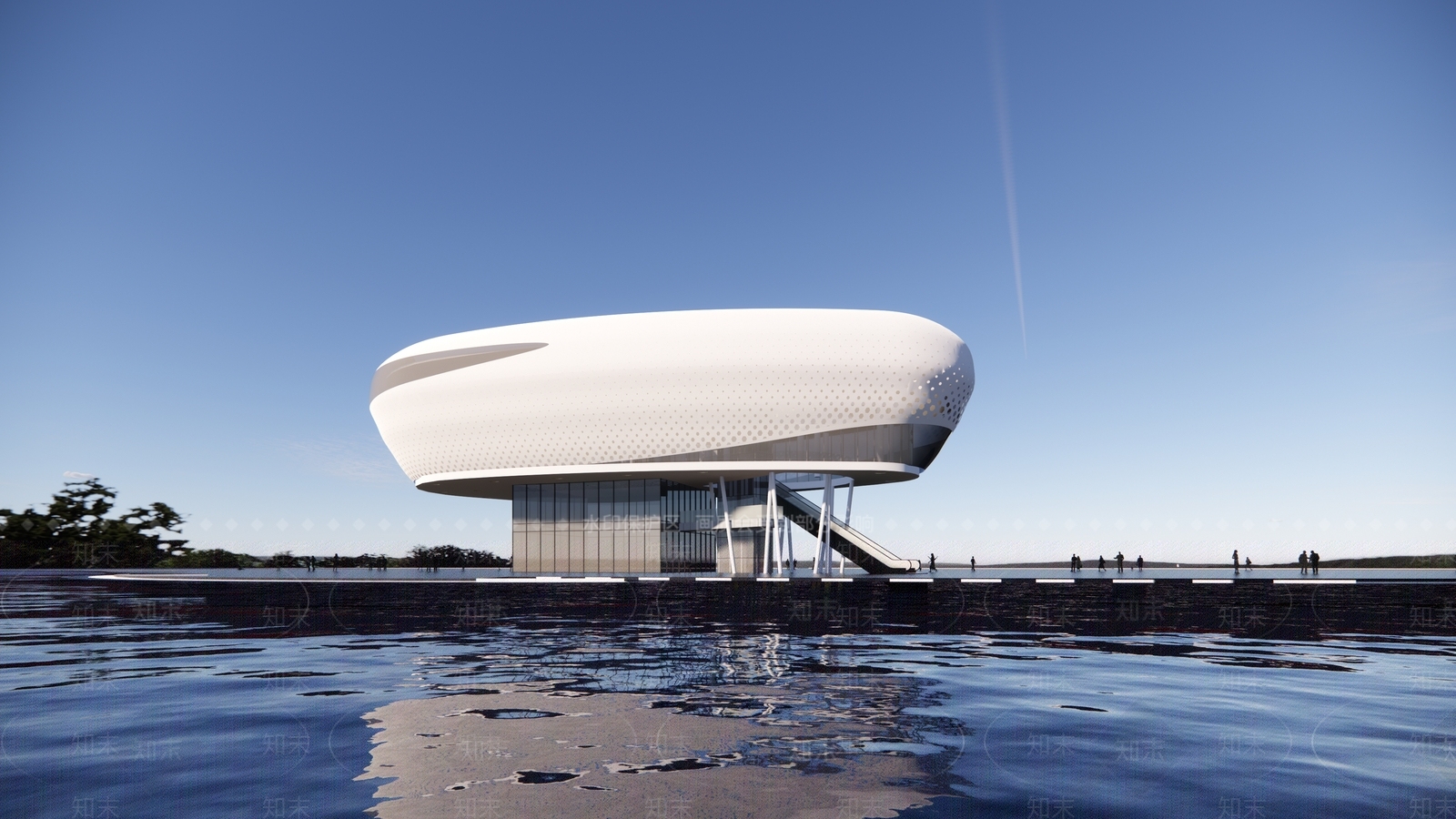 现代小公建SU模型下载【ID:1186292112】