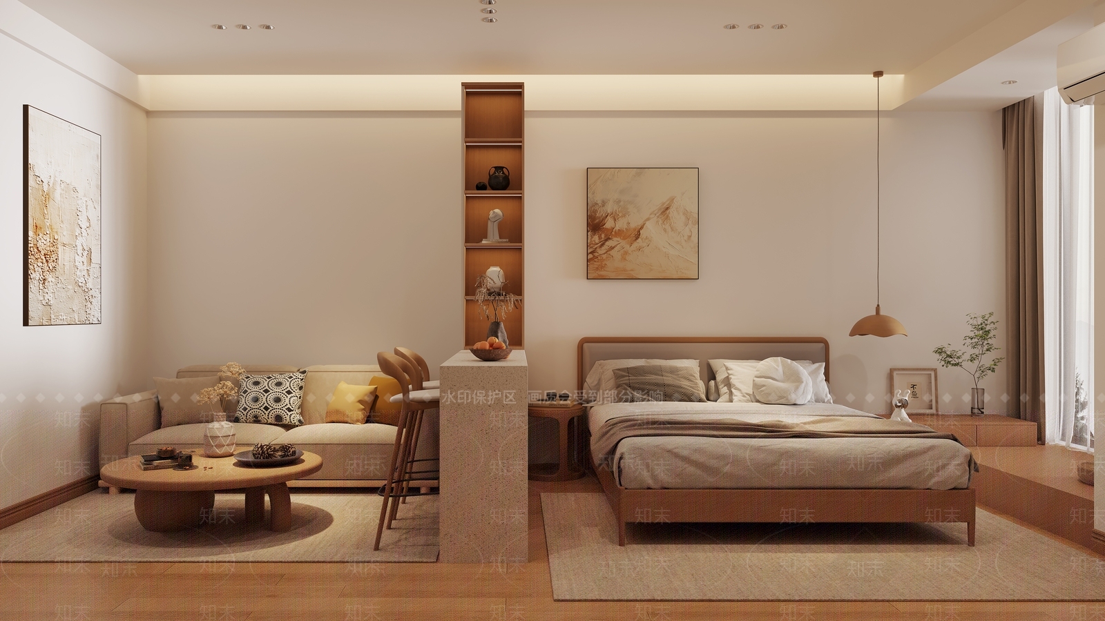 原木公寓3D模型下载【ID:1186299672】