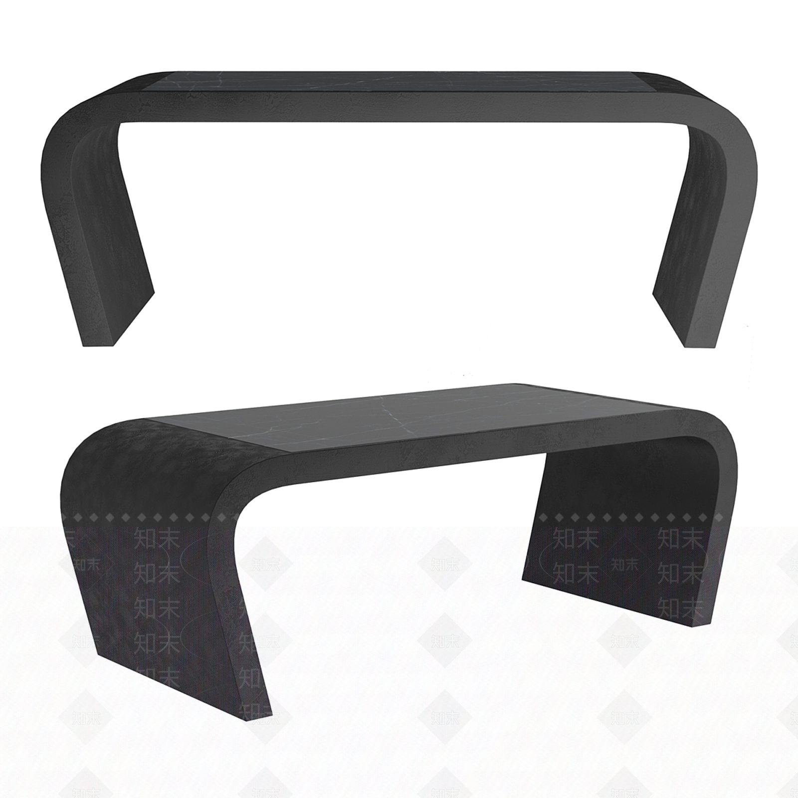 新中式现代条案3D模型下载【ID:1186300097】