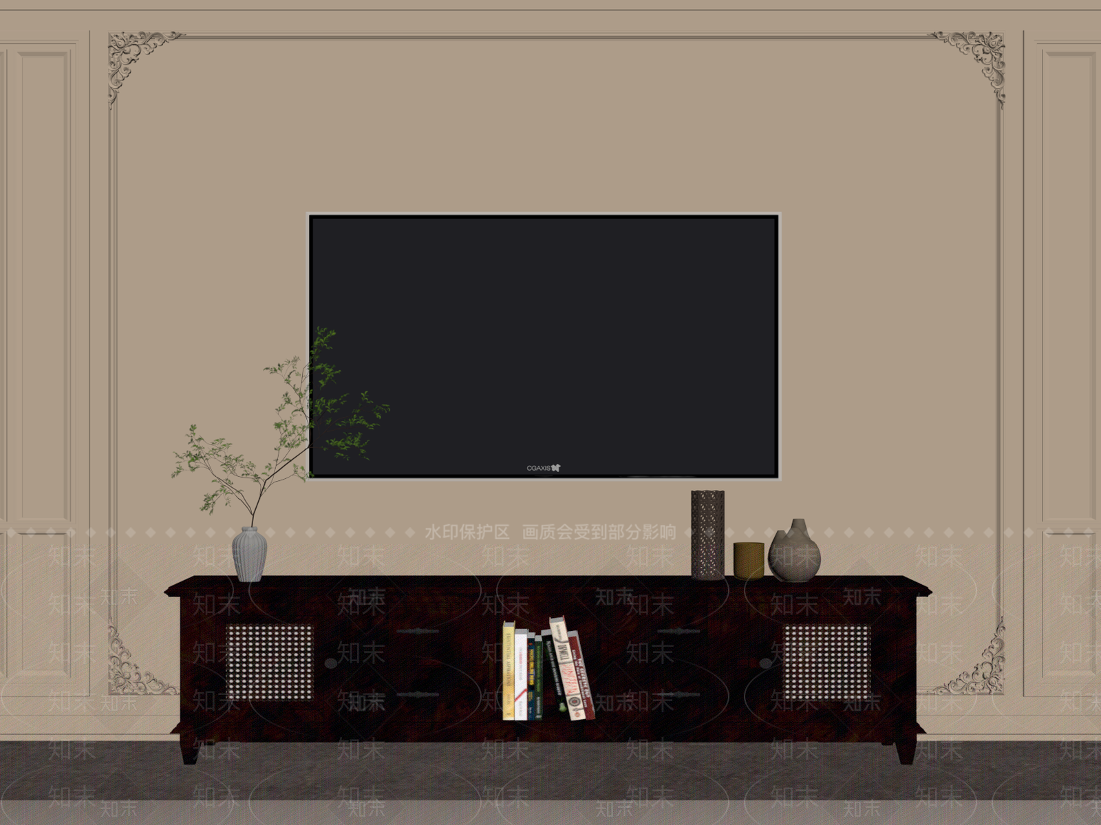 乐器SU模型下载【ID:1186302965】