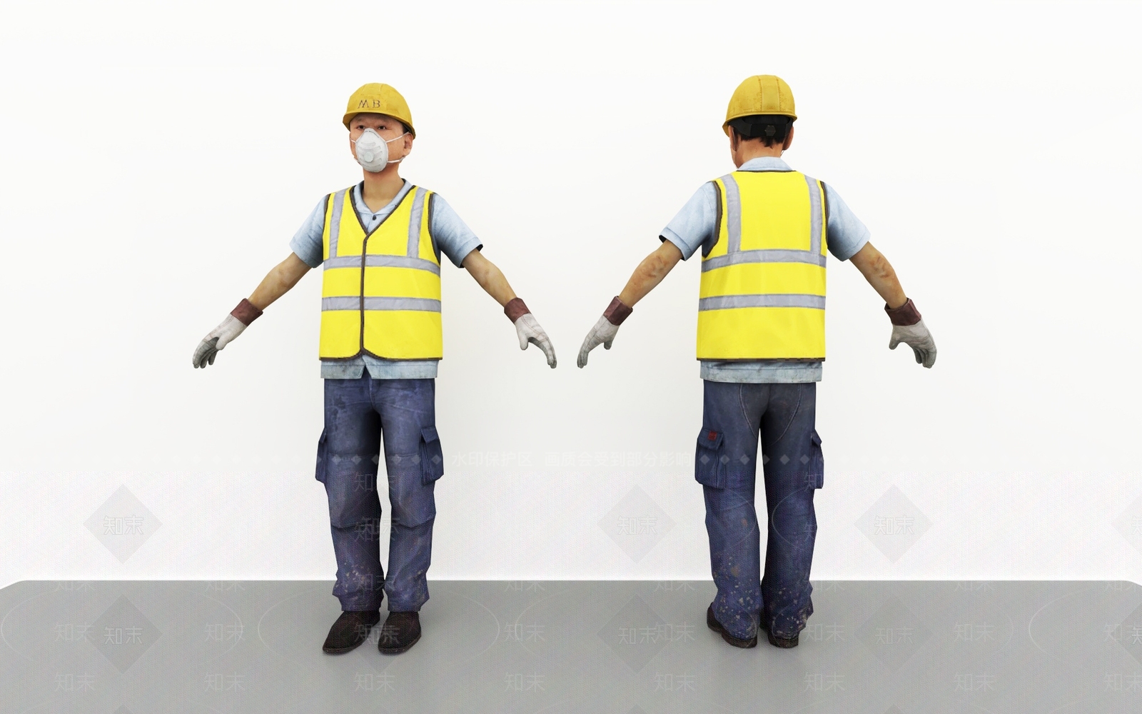 男人3D模型下载【ID:1186306412】