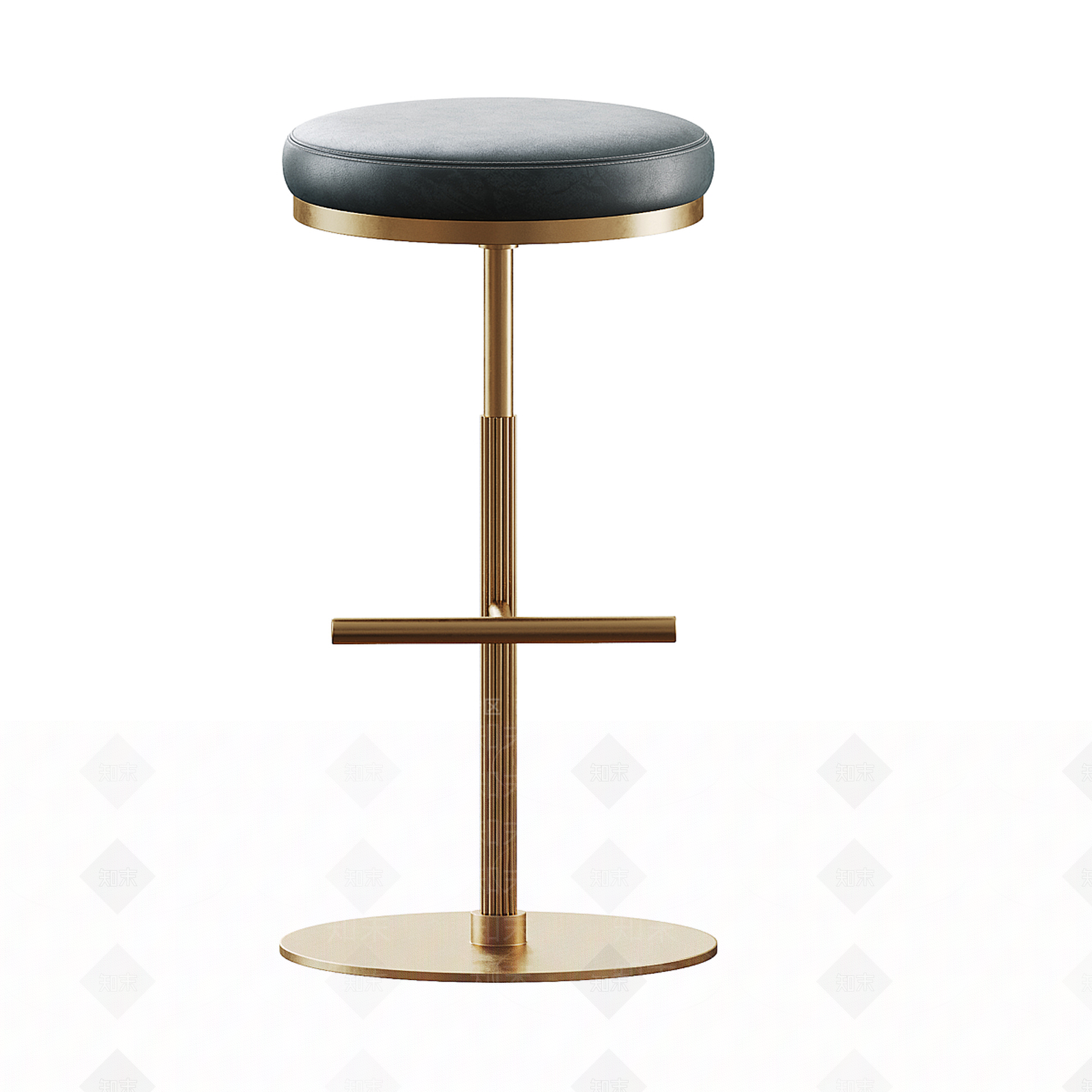 现代新中式吧椅3D模型下载【ID:1186307212】