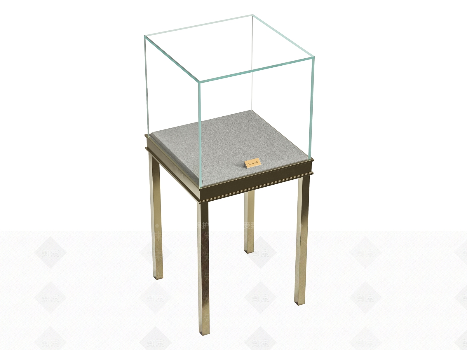 现代椅子3D模型渲染效果图