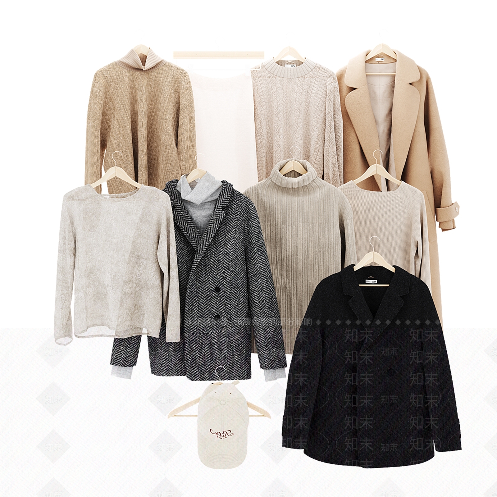 衣服3D模型下载【ID:1186333232】