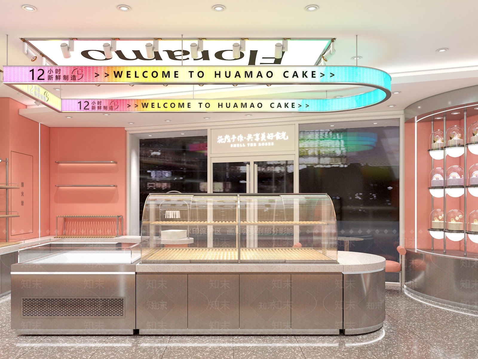 现代面包店3D模型下载【ID:1215027739】