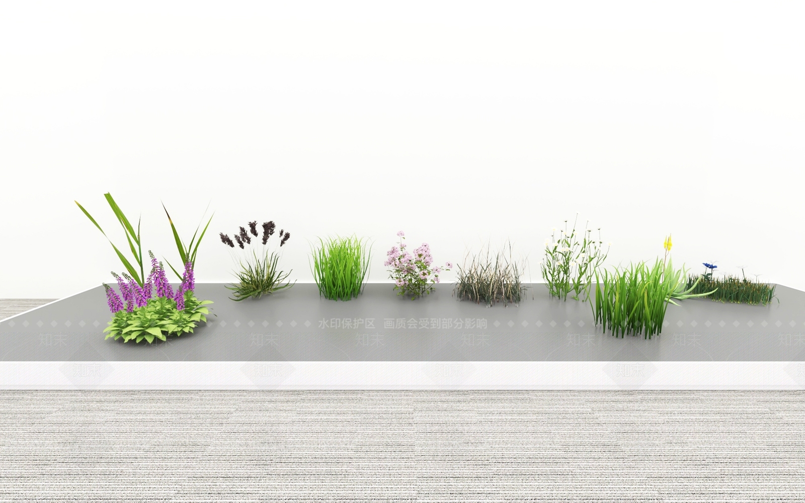 花草SU模型下载【ID:1186351989】
