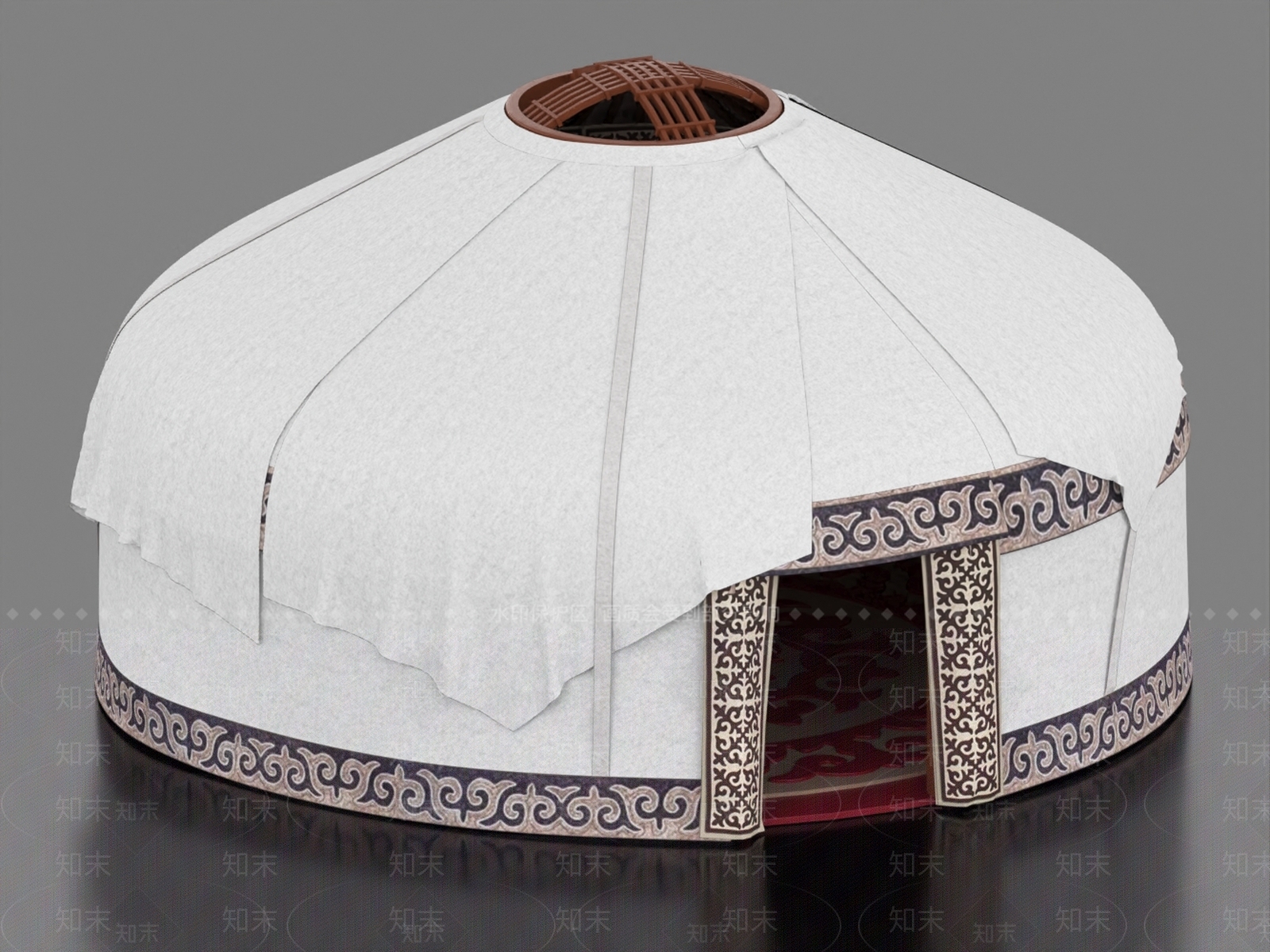 现代艺术风格建筑3D模型下载【ID:1186392929】