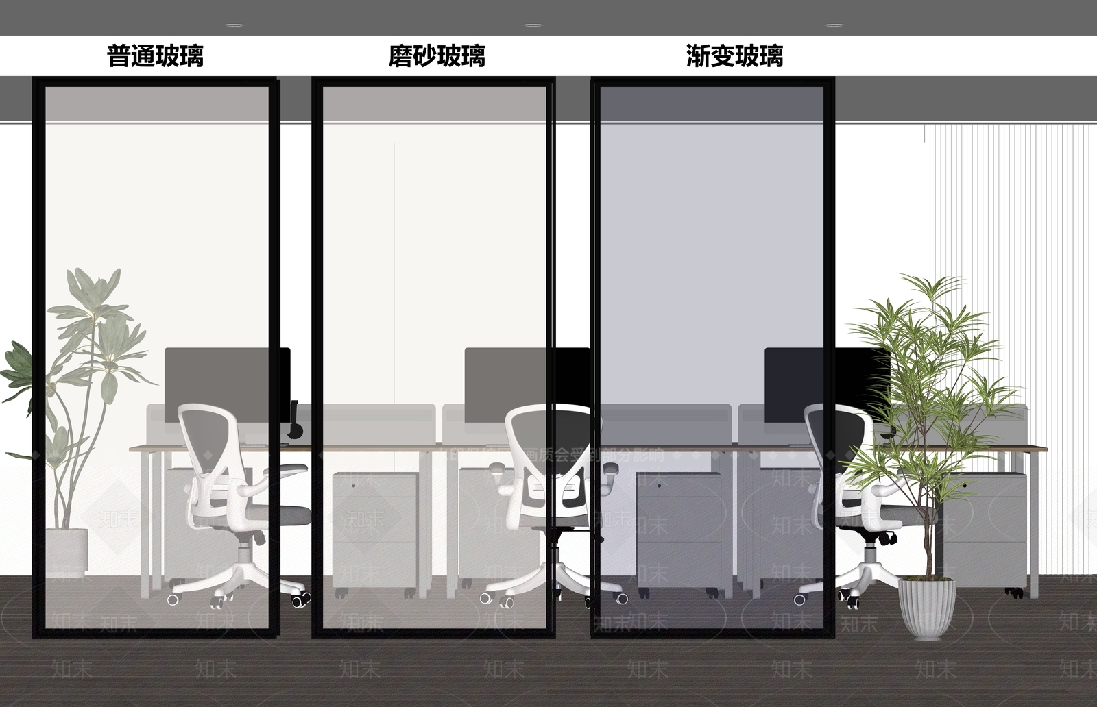 现代隔断SU模型下载【ID:1186392215】