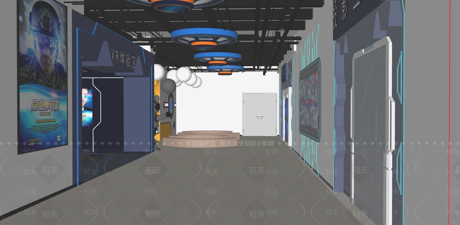 现代其他店铺SU模型下载【ID:1186395615】