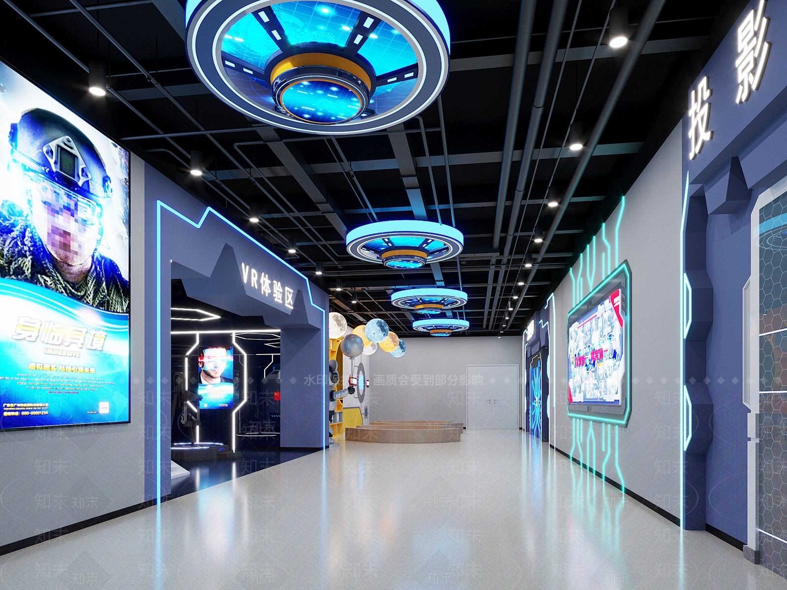现代其他店铺SU模型下载【ID:1186395615】