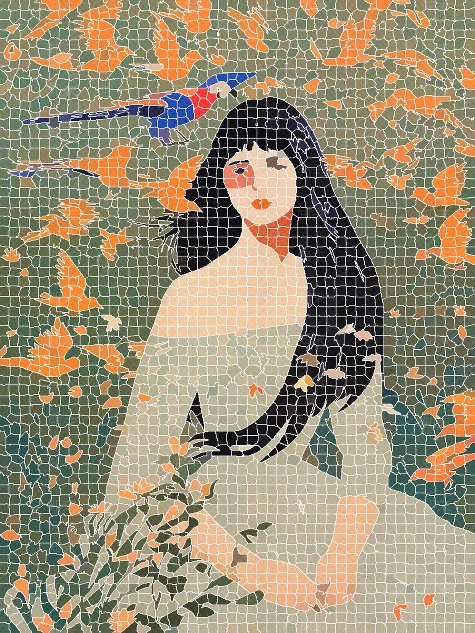 挂画高清贴图材质