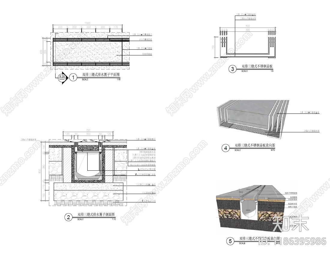 现代其他景观施工图下载【ID:1186395986】