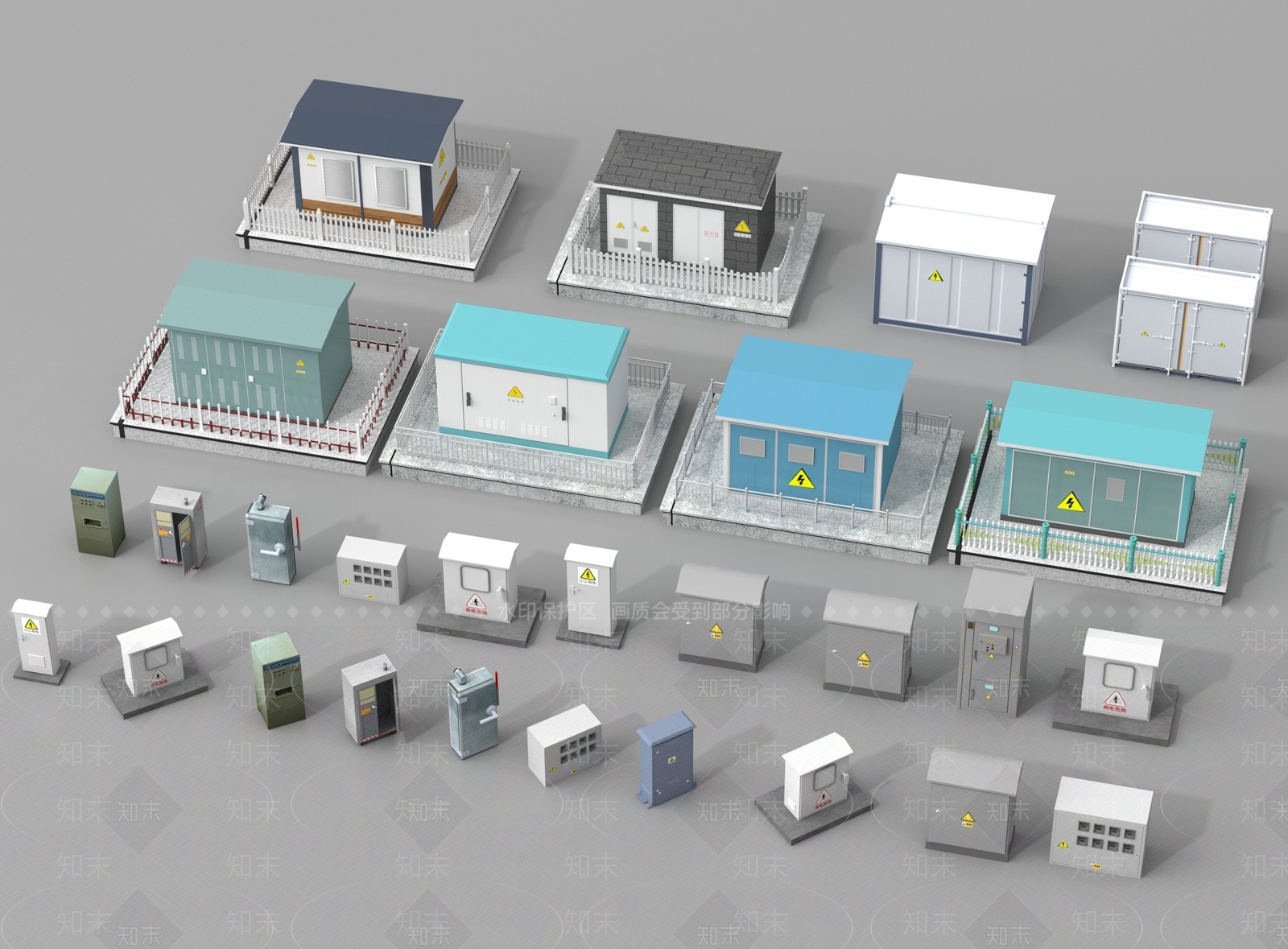工业设备3D模型下载【ID:1186396890】