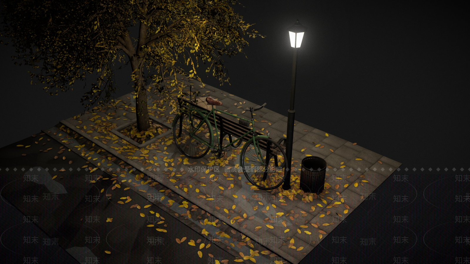 景观树3D模型下载【ID:1186398719】