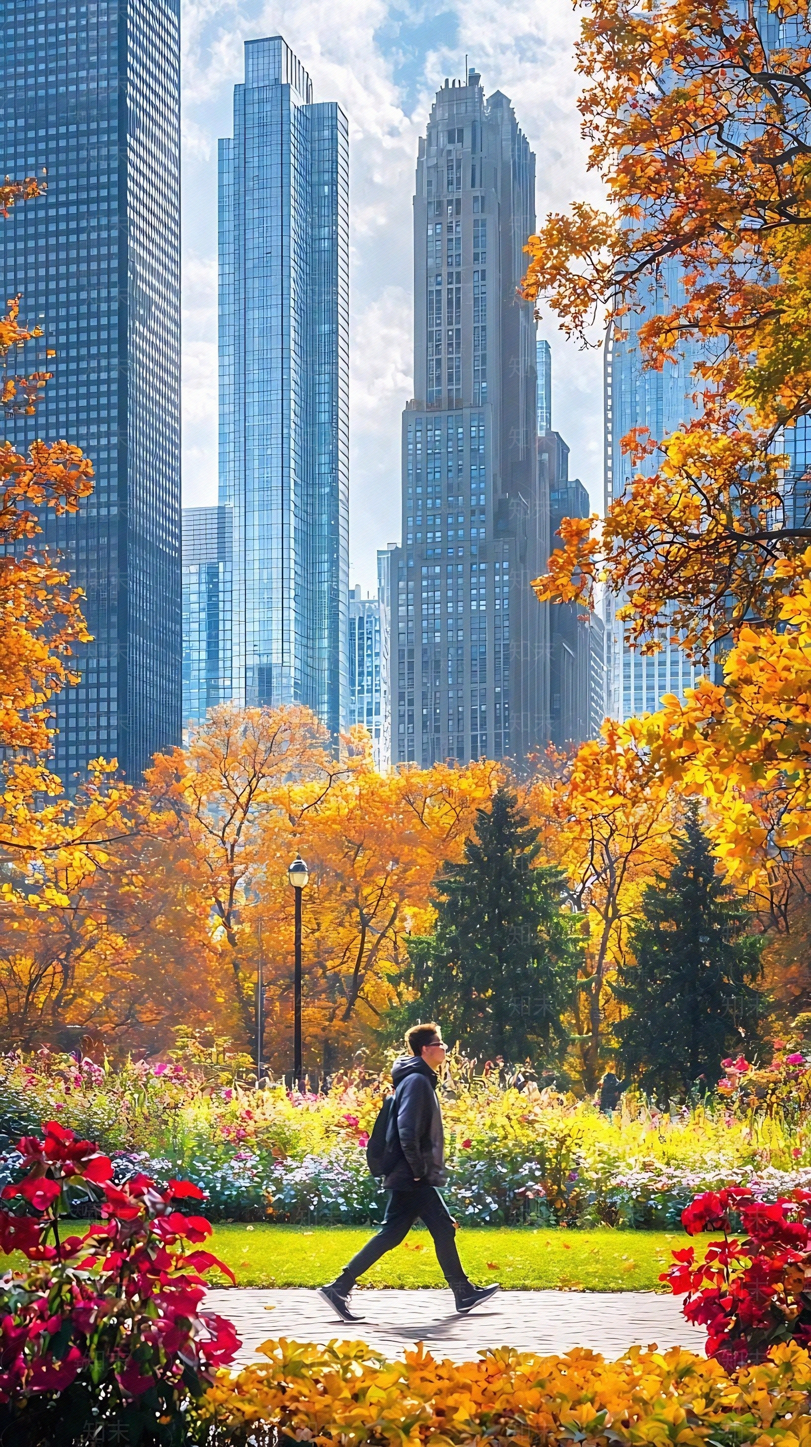 现代街道外景贴图下载【ID:1186404074】