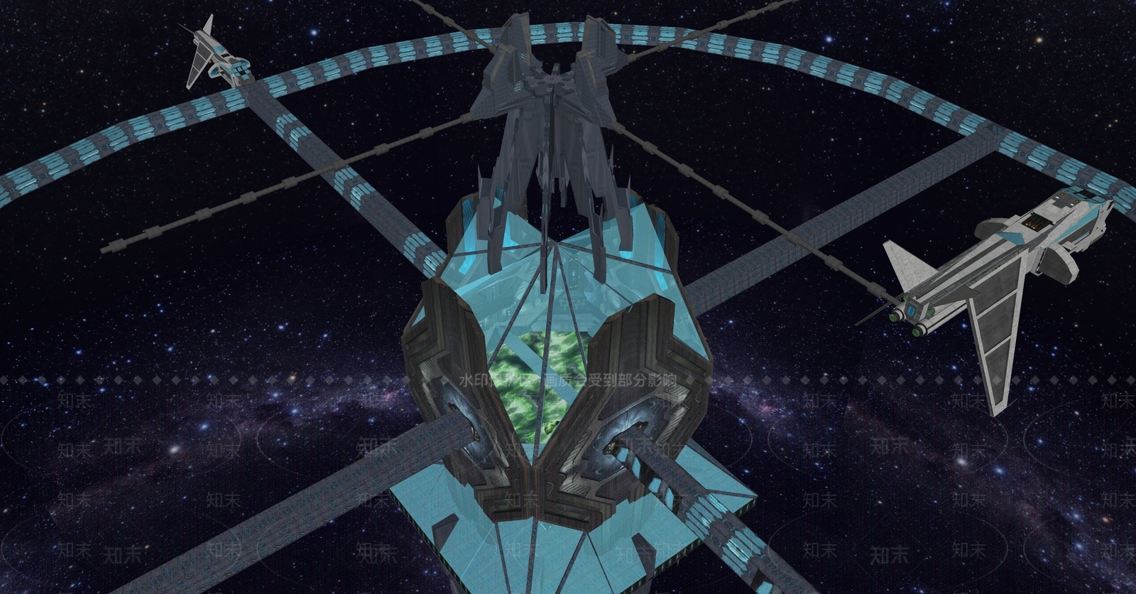 现代其他公共空间SU模型下载【ID:1186405520】