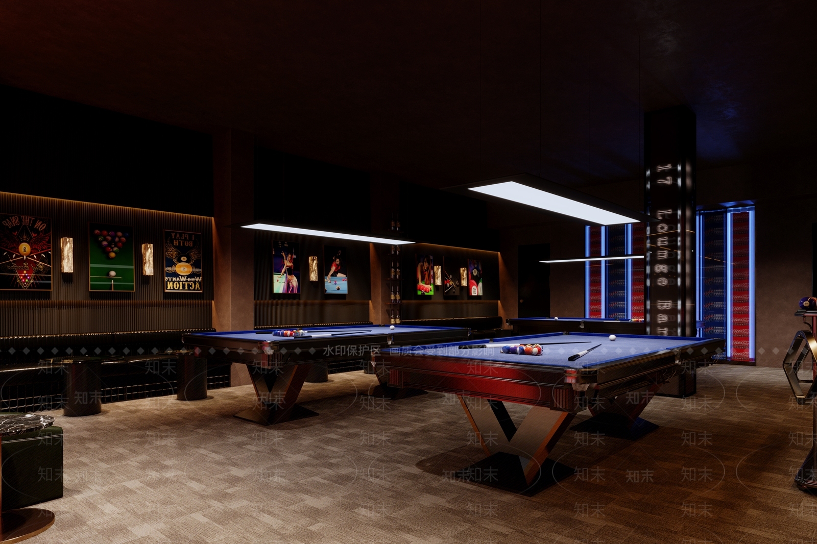现代酒吧3D模型下载【ID:1186411709】
