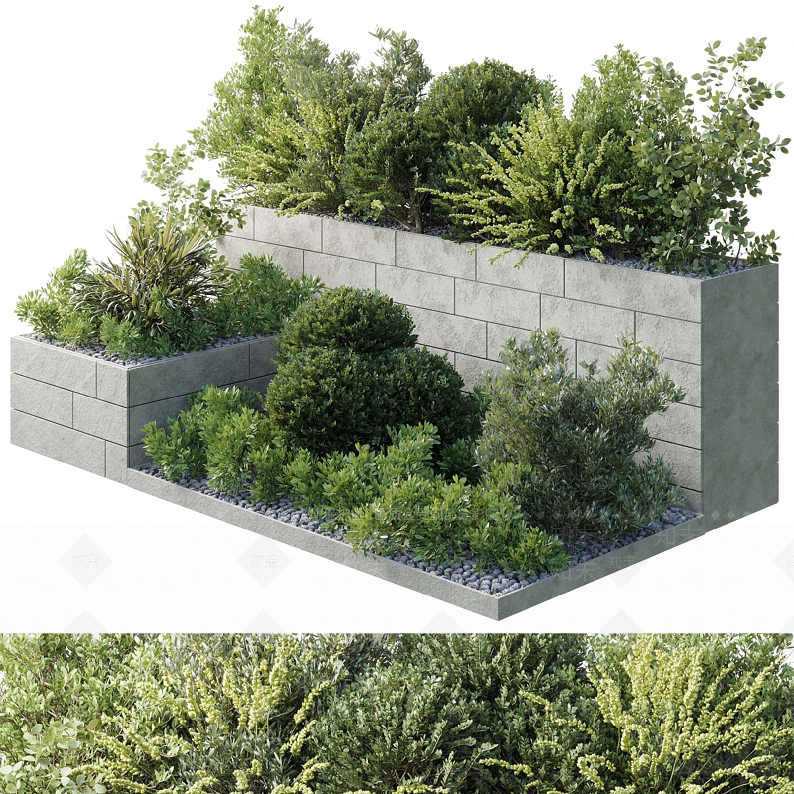 花箱3D模型下载【ID:1186415633】