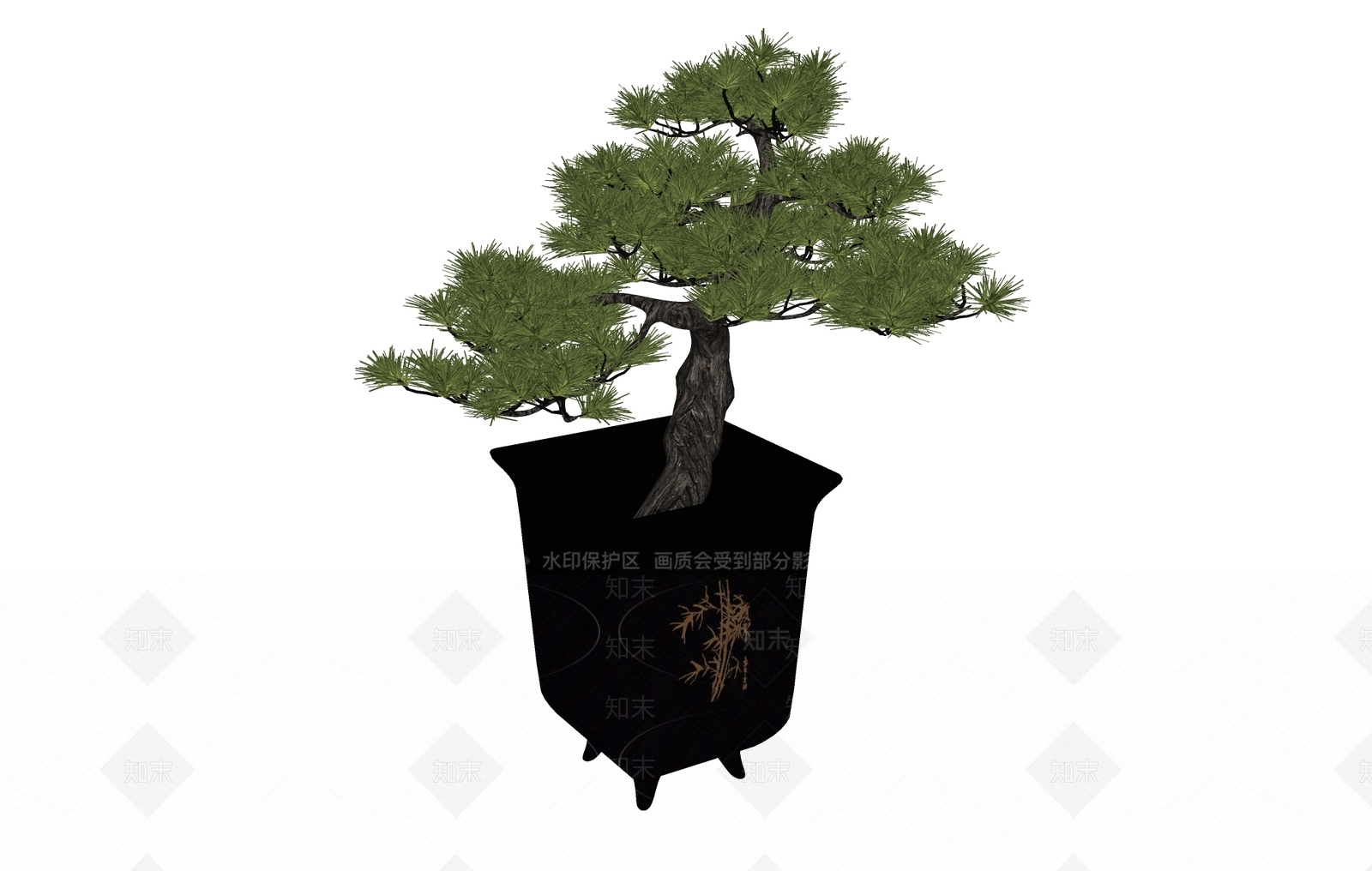 盆栽SU模型下载【ID:1186415848】