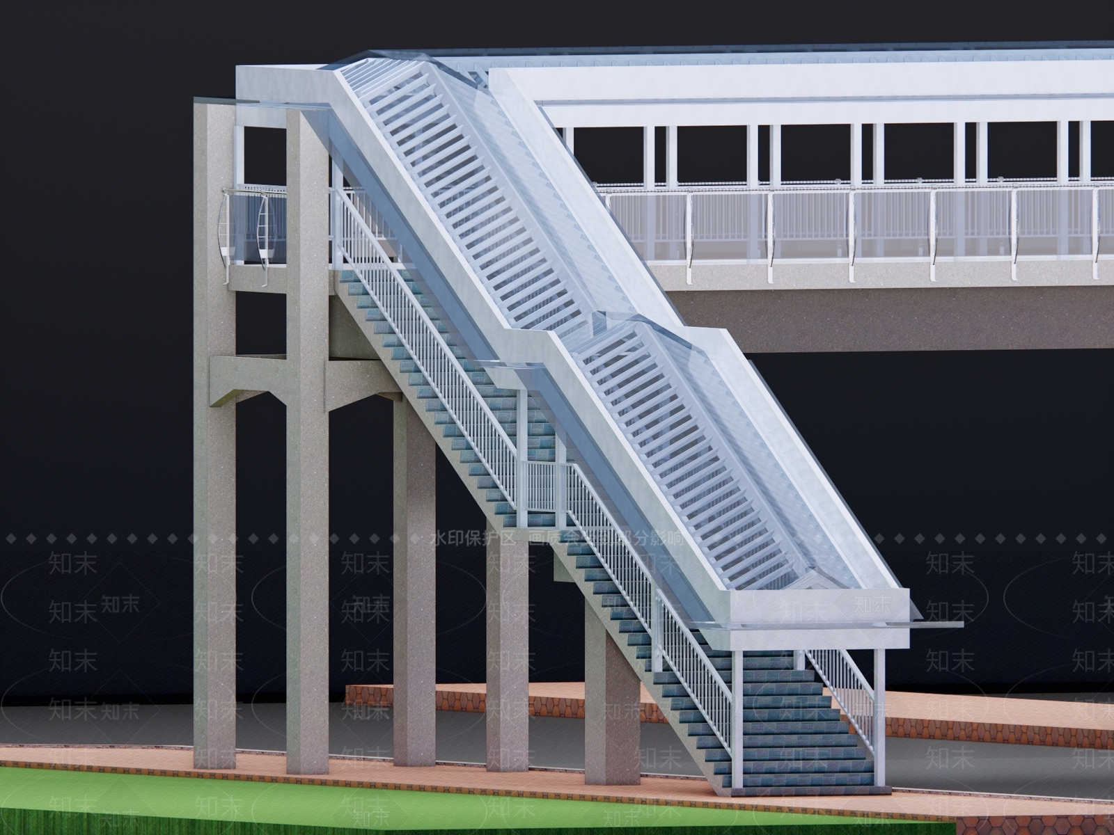 现代新中式其他公共建筑3D模型下载【ID:1186419572】
