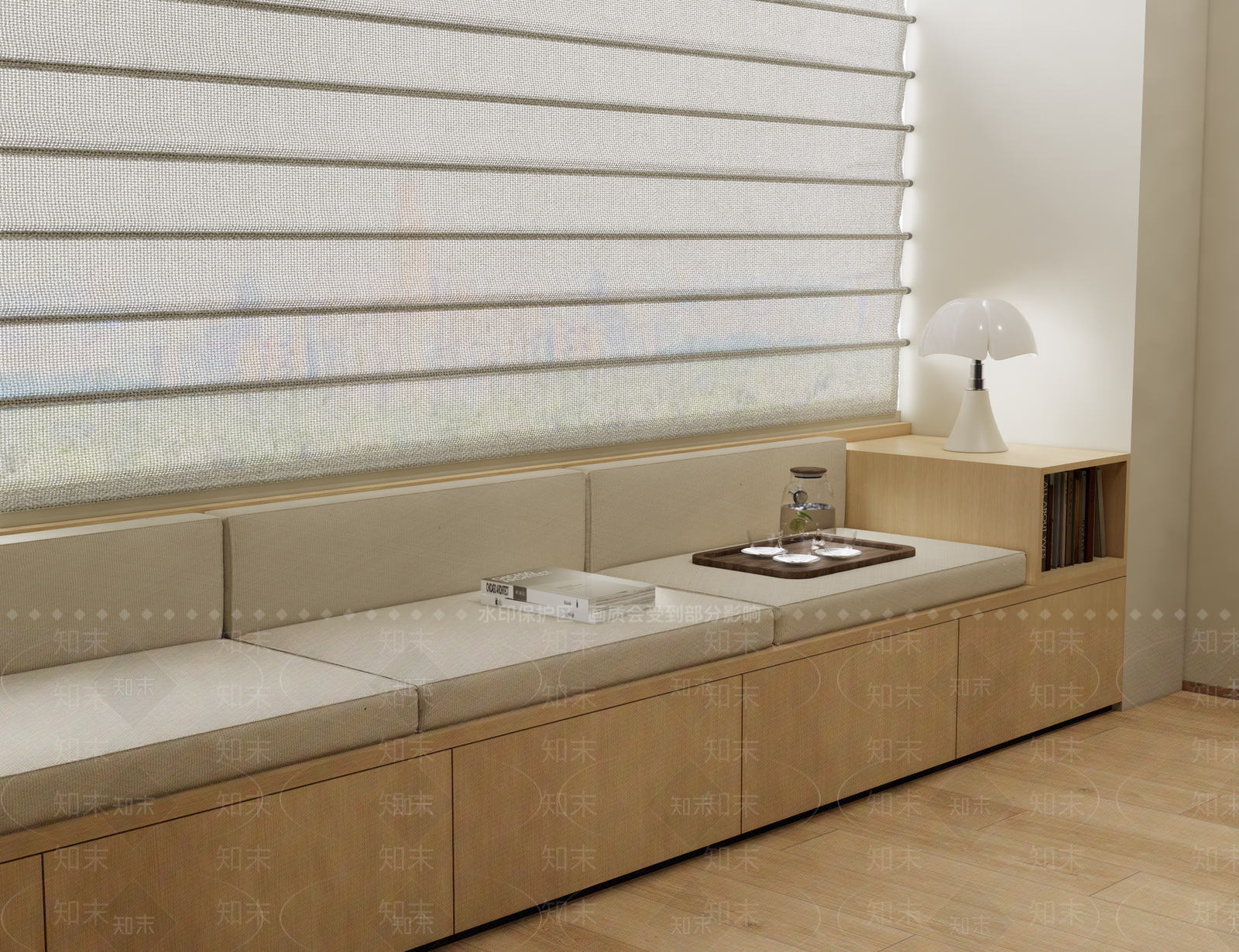 现代卡座沙发3D模型下载【ID:1186433890】