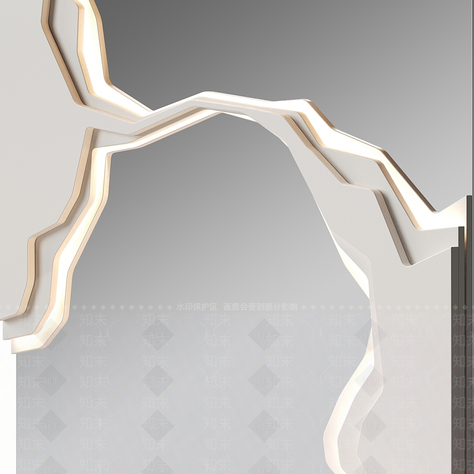 现代极简挂件3D模型下载【ID:1186434938】