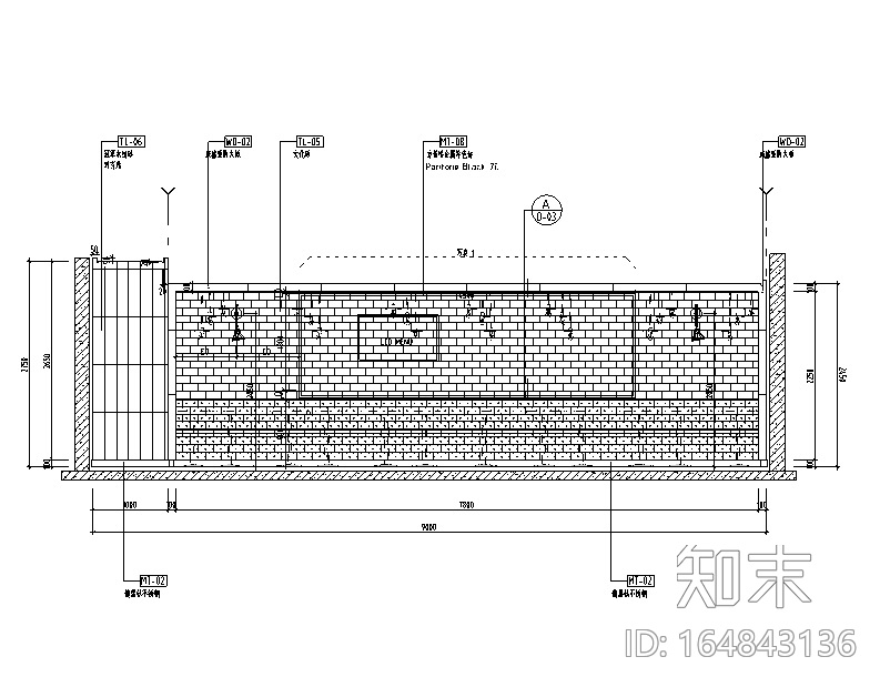 汉堡王福州东二环店施工图cad施工图下载【ID:164843136】