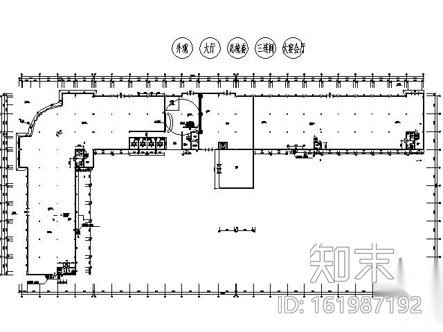 [山东]某酒店设计方案（含效果）cad施工图下载【ID:161987192】