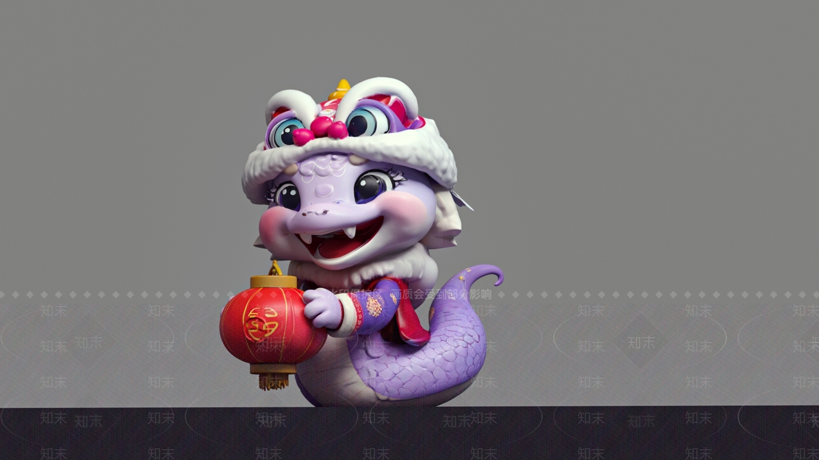 爬行类动物3D模型下载【ID:1186439220】