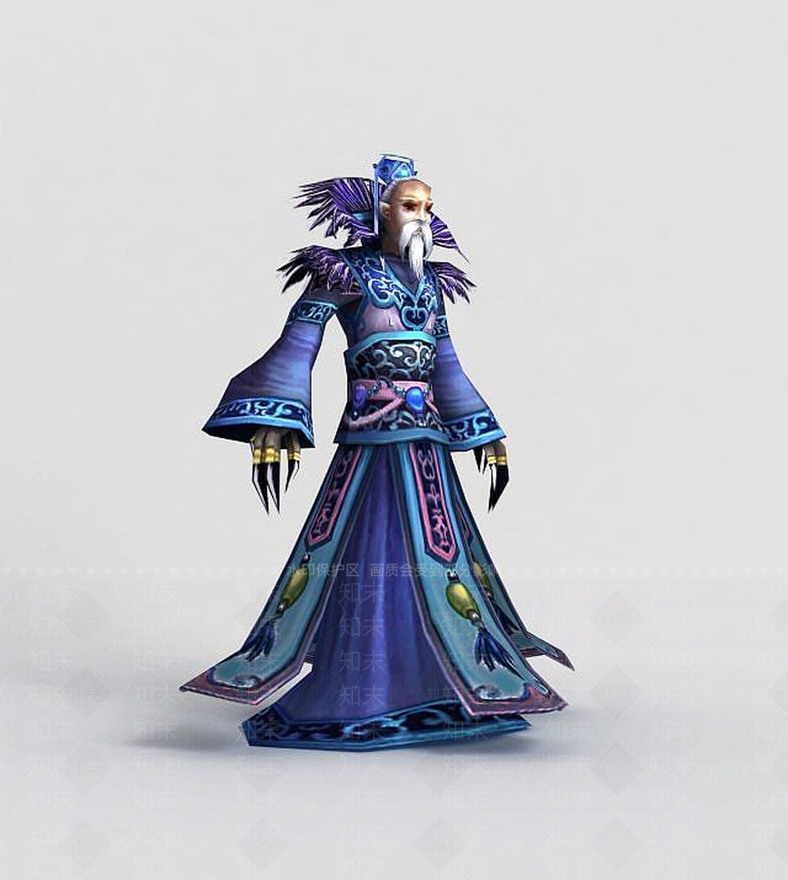 现代虚拟人物3D模型下载【ID:1187858041】