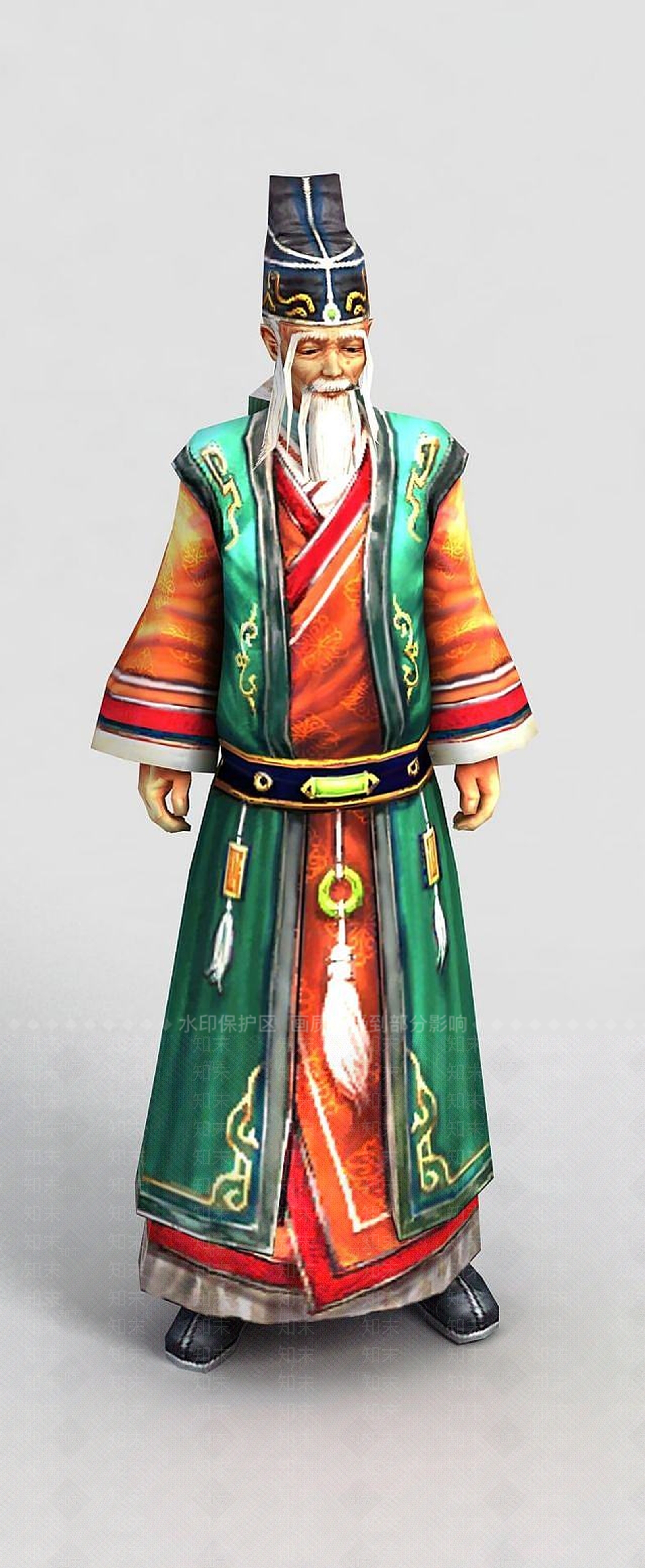 现代虚拟人物3D模型下载【ID:1187860335】