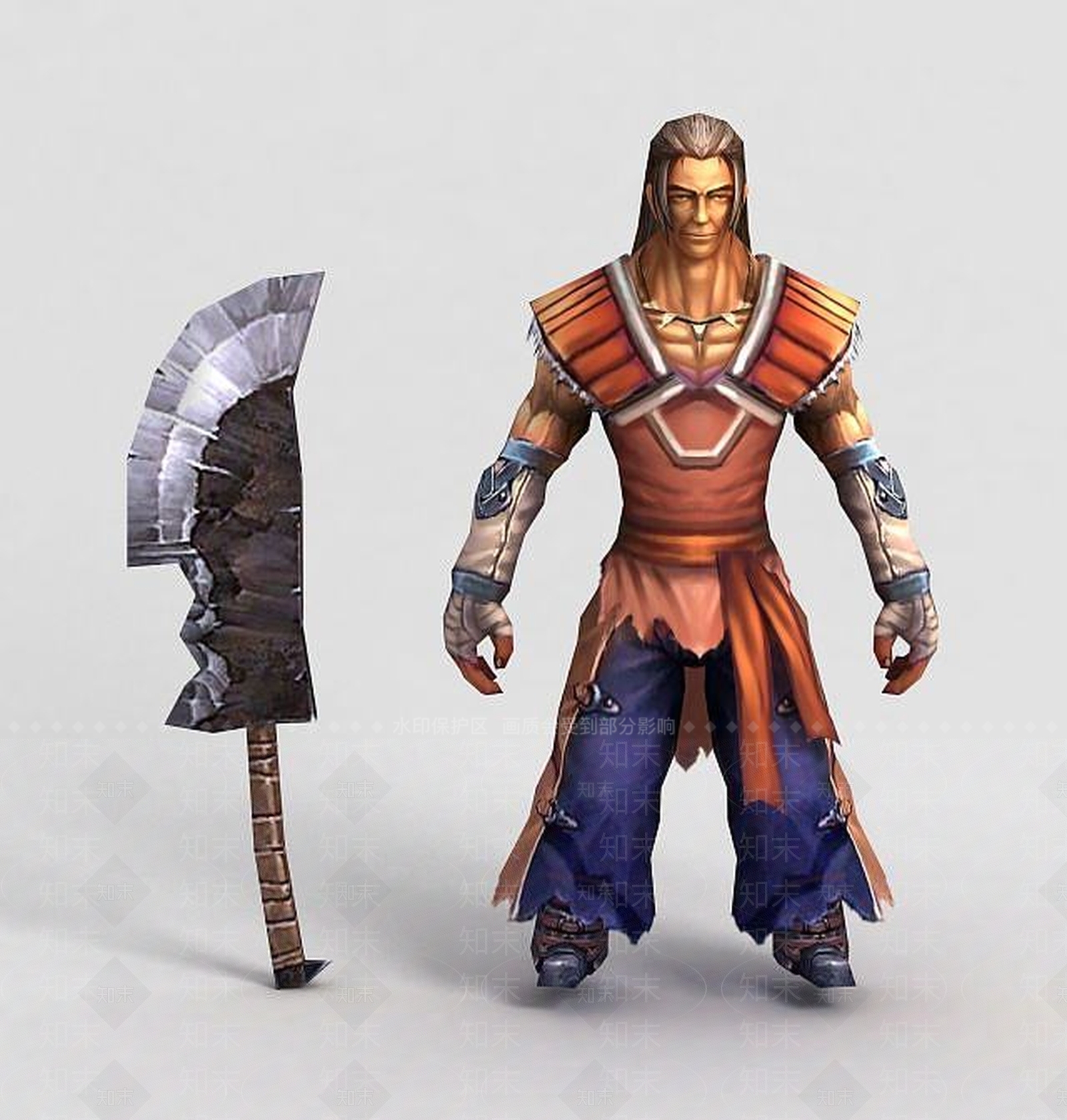 现代虚拟人物3D模型下载【ID:1187855732】