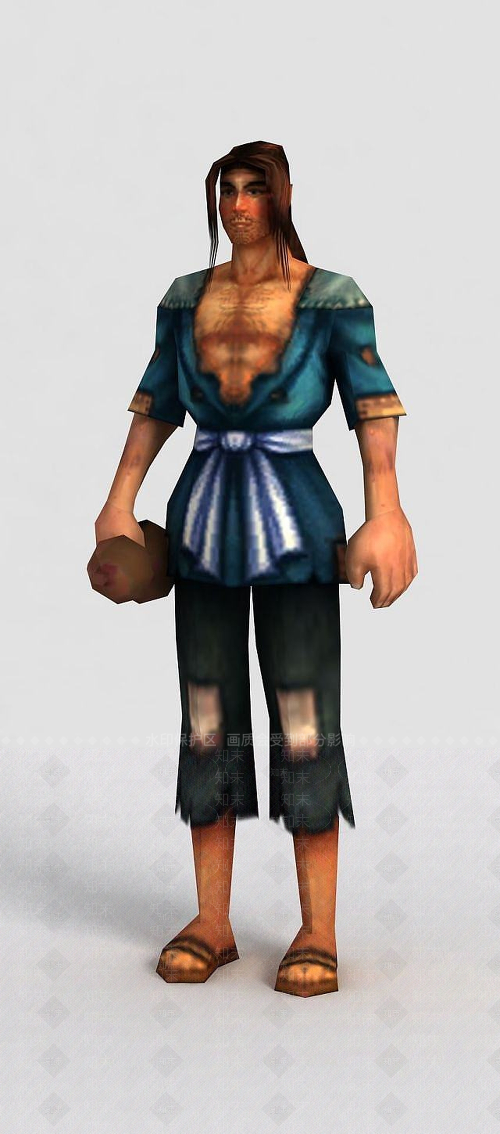 现代虚拟人物3D模型下载【ID:1187855658】