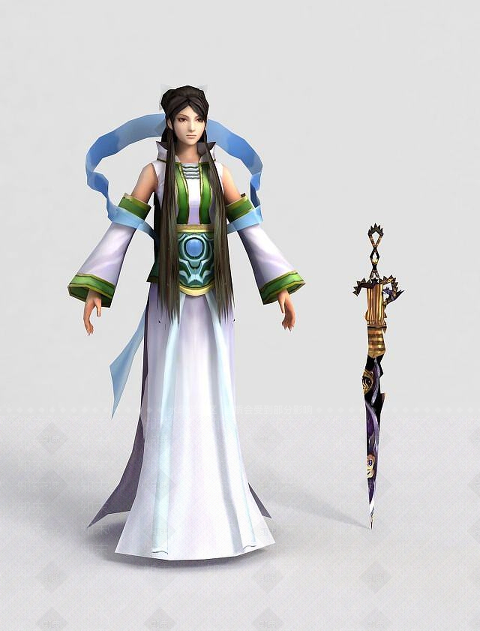 现代虚拟人物3D模型下载【ID:1187855657】