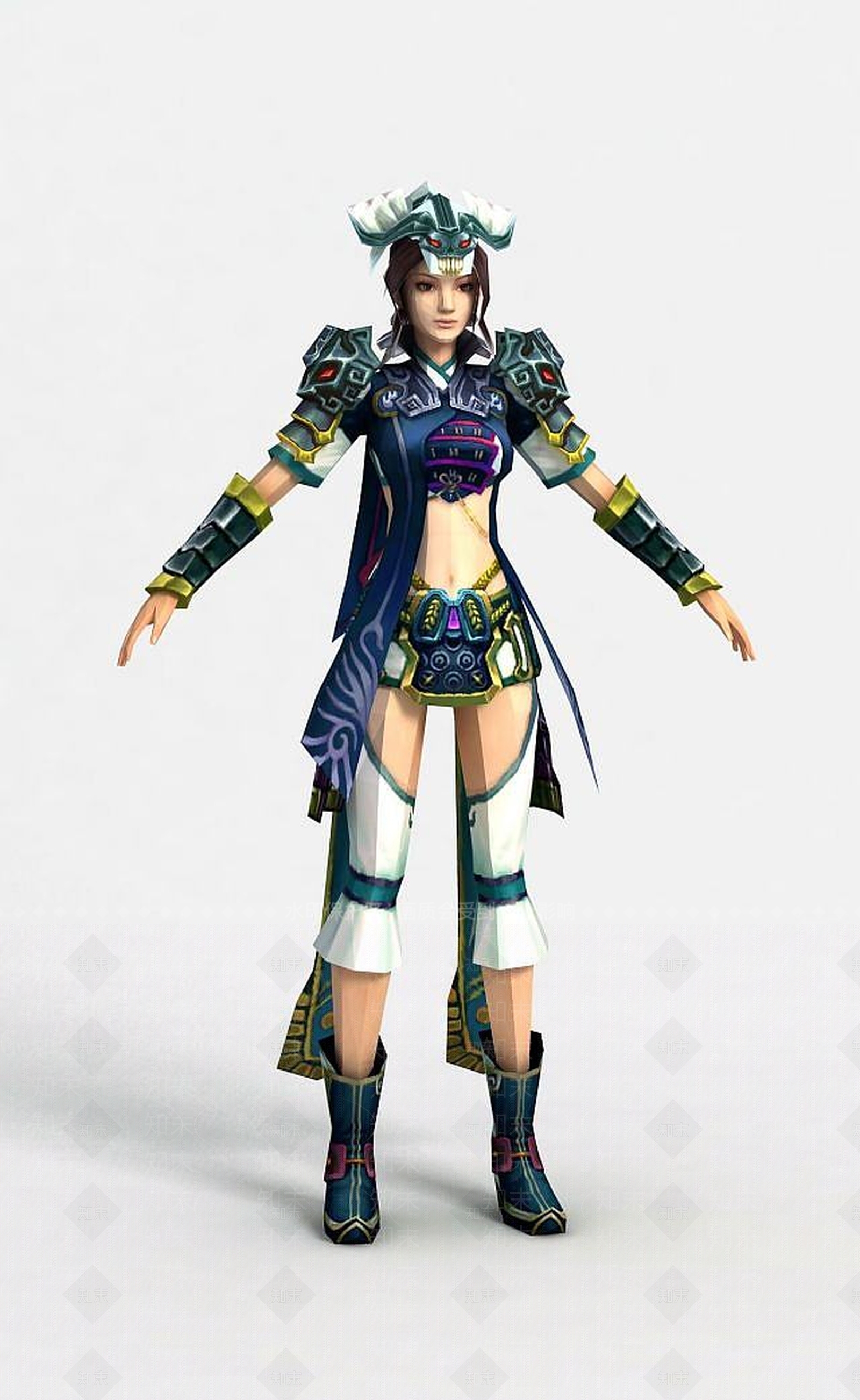 现代虚拟人物3D模型下载【ID:1187852572】