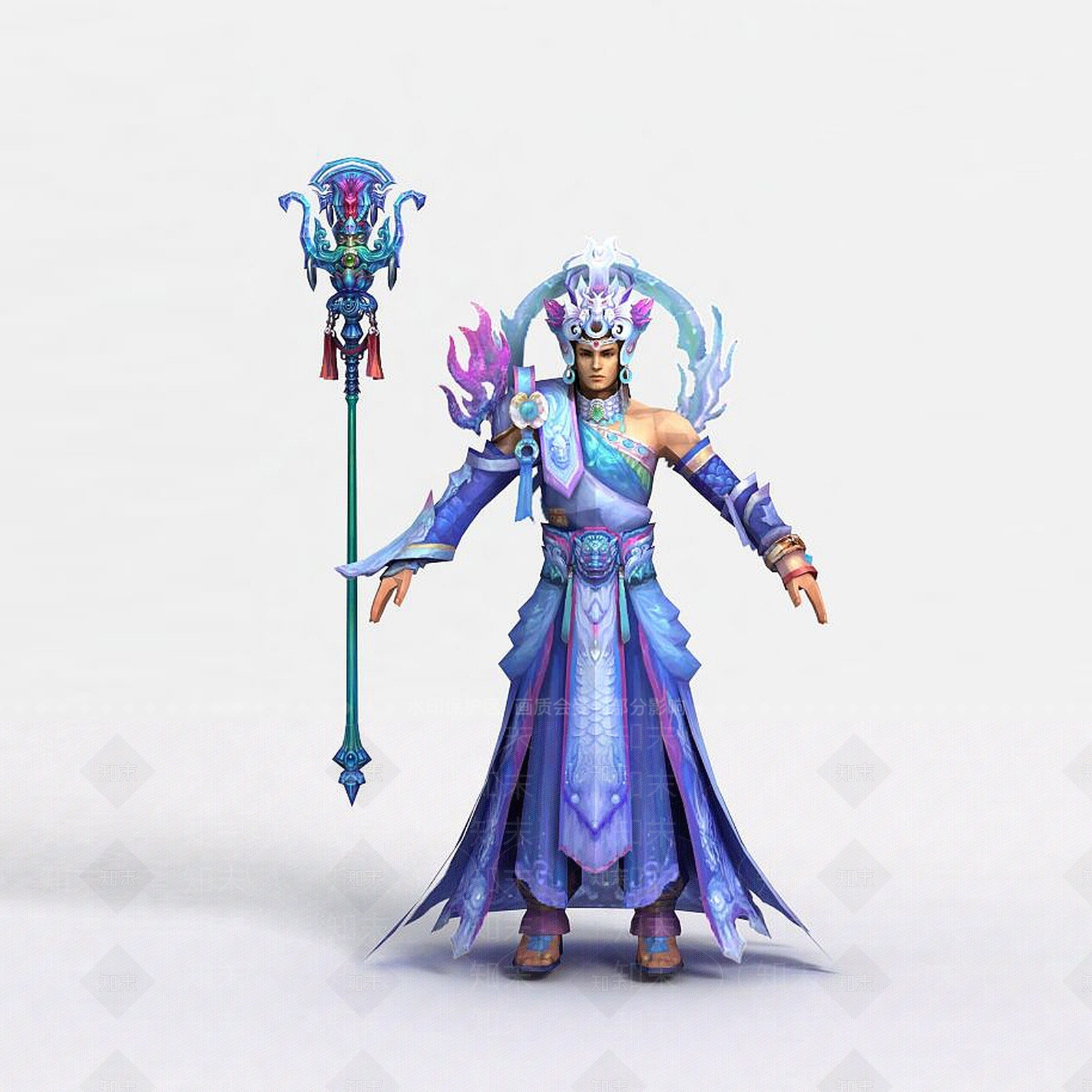 现代虚拟人物3D模型下载【ID:1187862829】