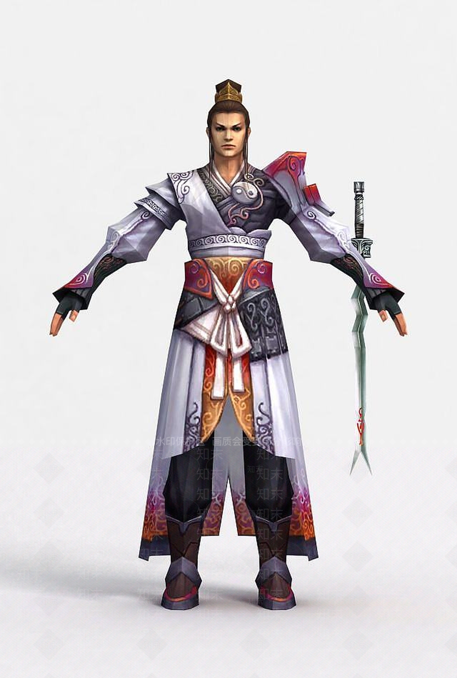 现代虚拟人物3D模型下载【ID:1187862853】