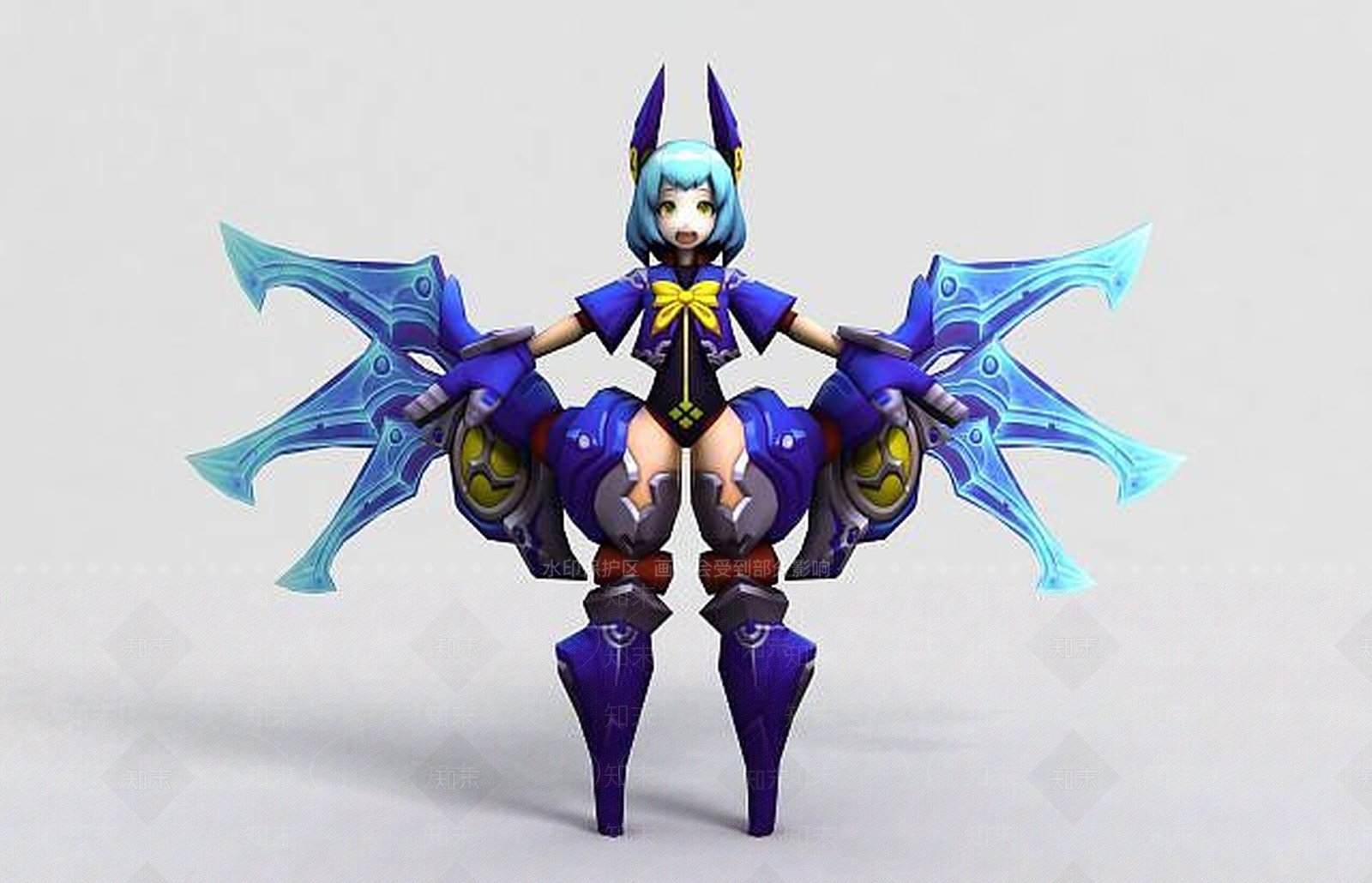 现代虚拟人物3D模型下载【ID:1187855395】