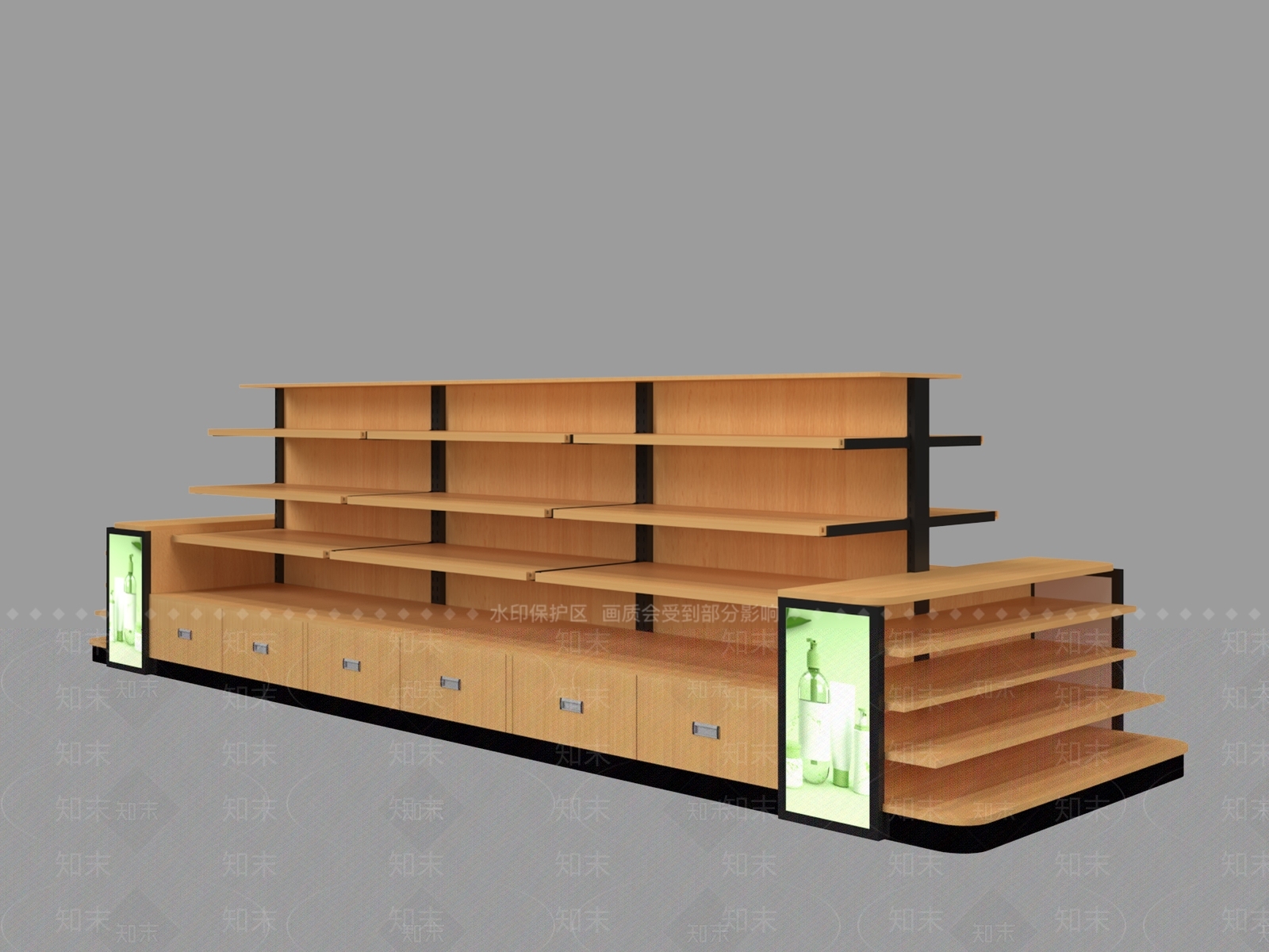 货架SU模型下载【ID:1186451068】