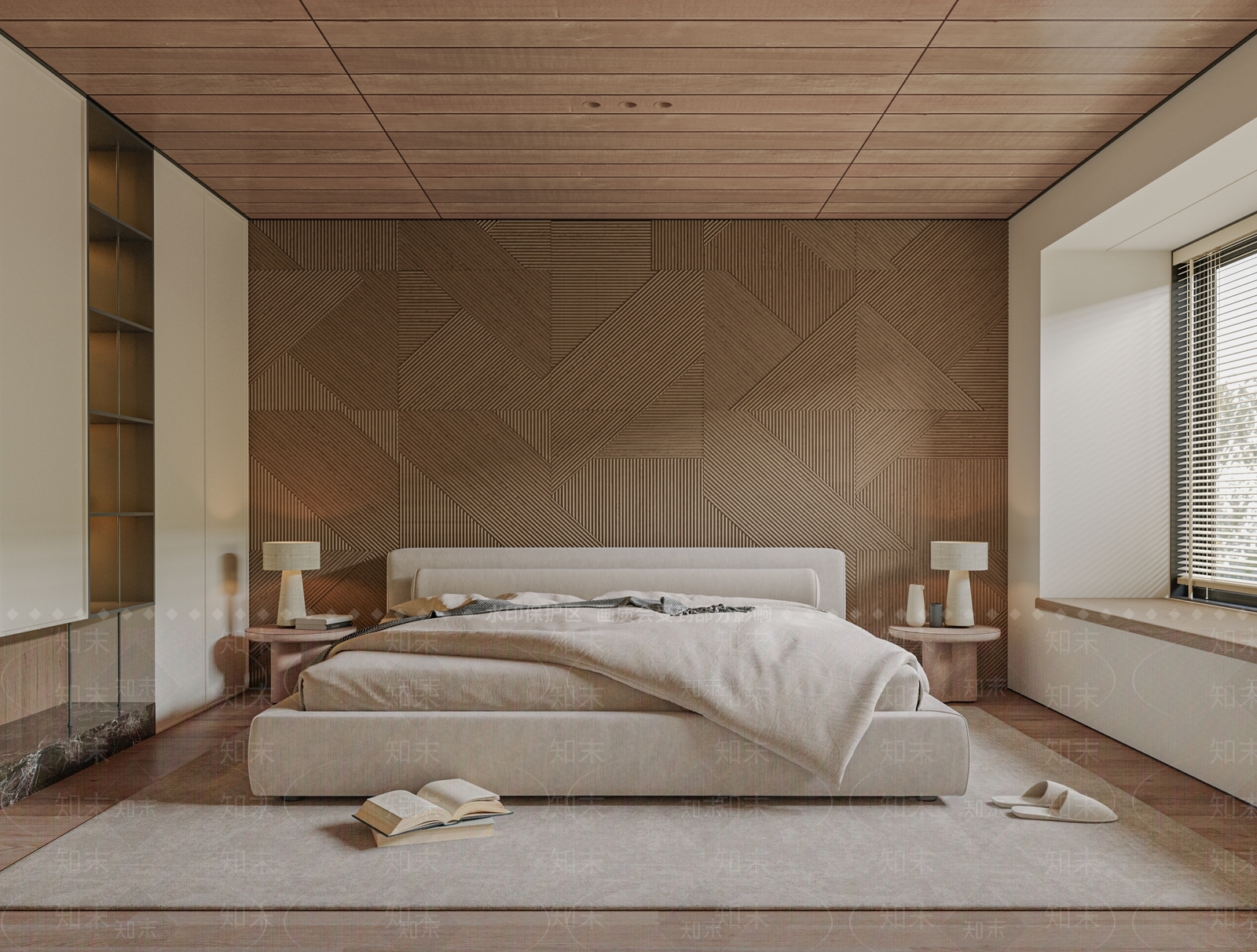 现代家居卧室3D模型下载【ID:1186452149】