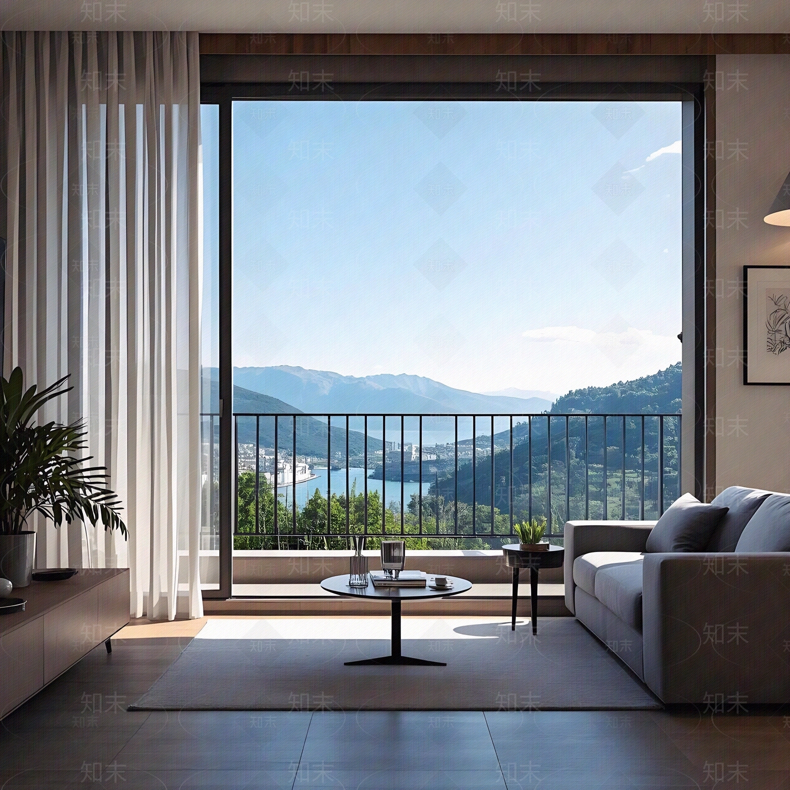 现代城市外景贴图下载【ID:1186453700】