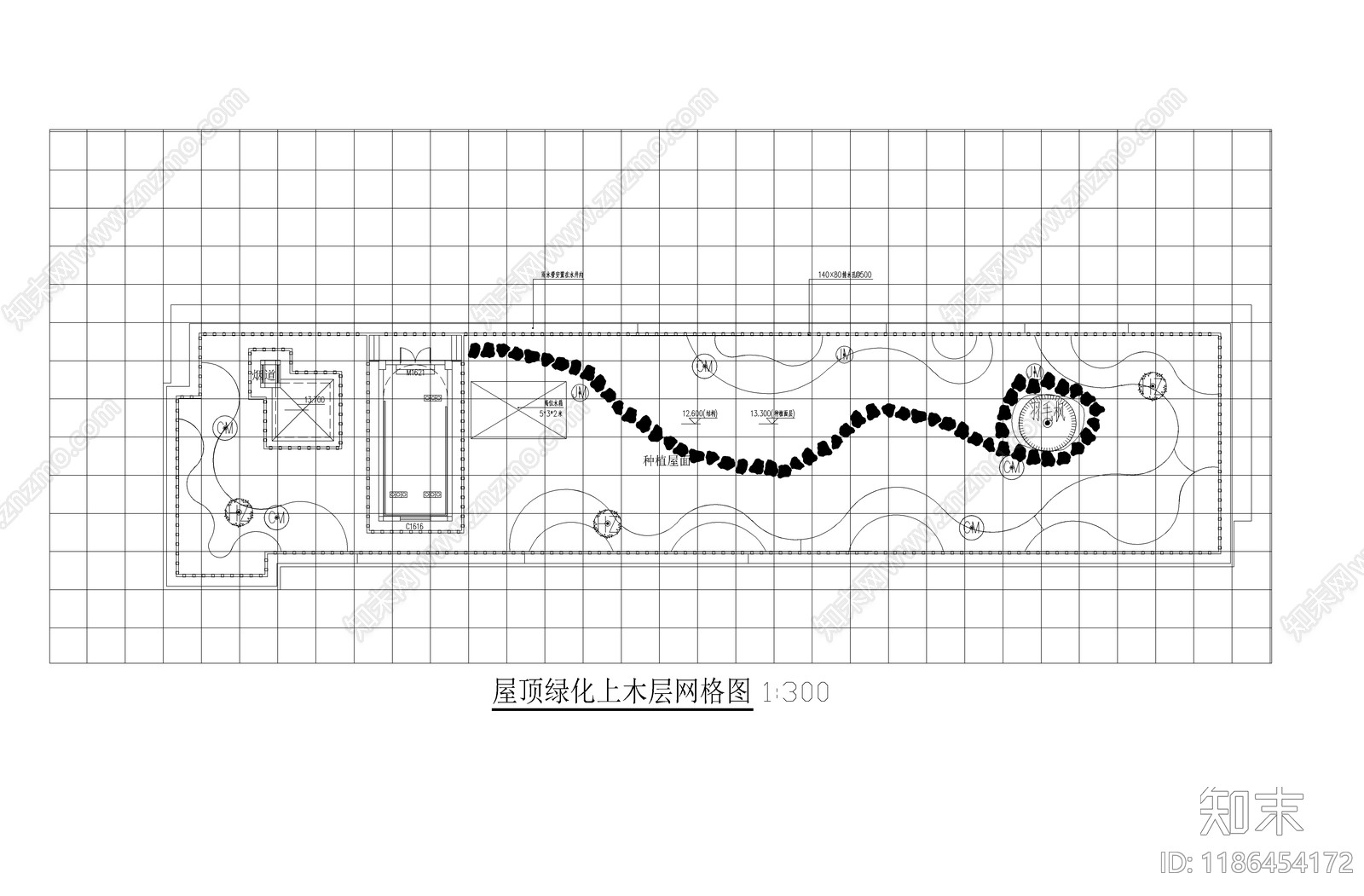 现代校园景观cad施工图下载【ID:1186454172】