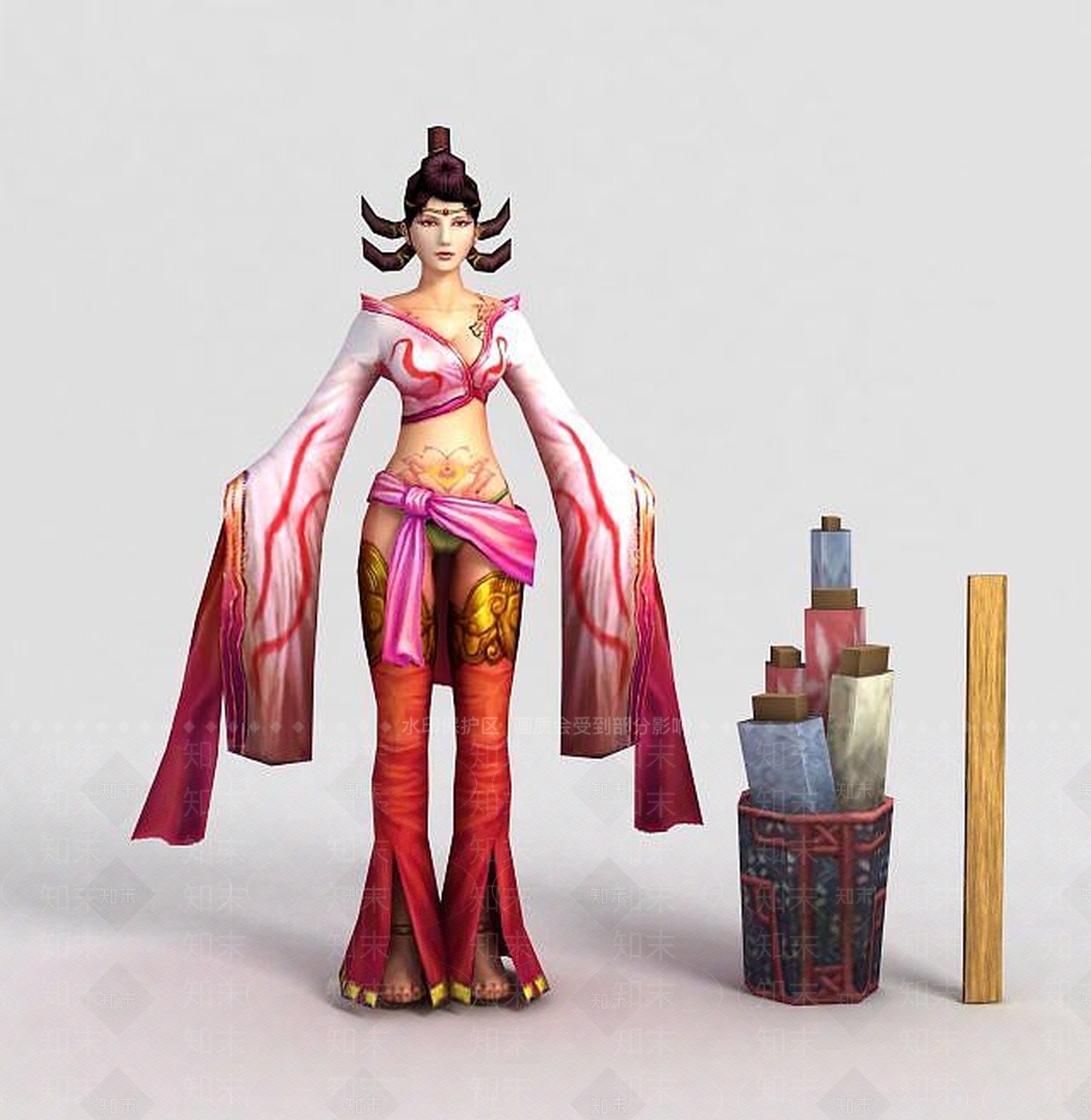 现代虚拟人物3D模型下载【ID:1187857386】