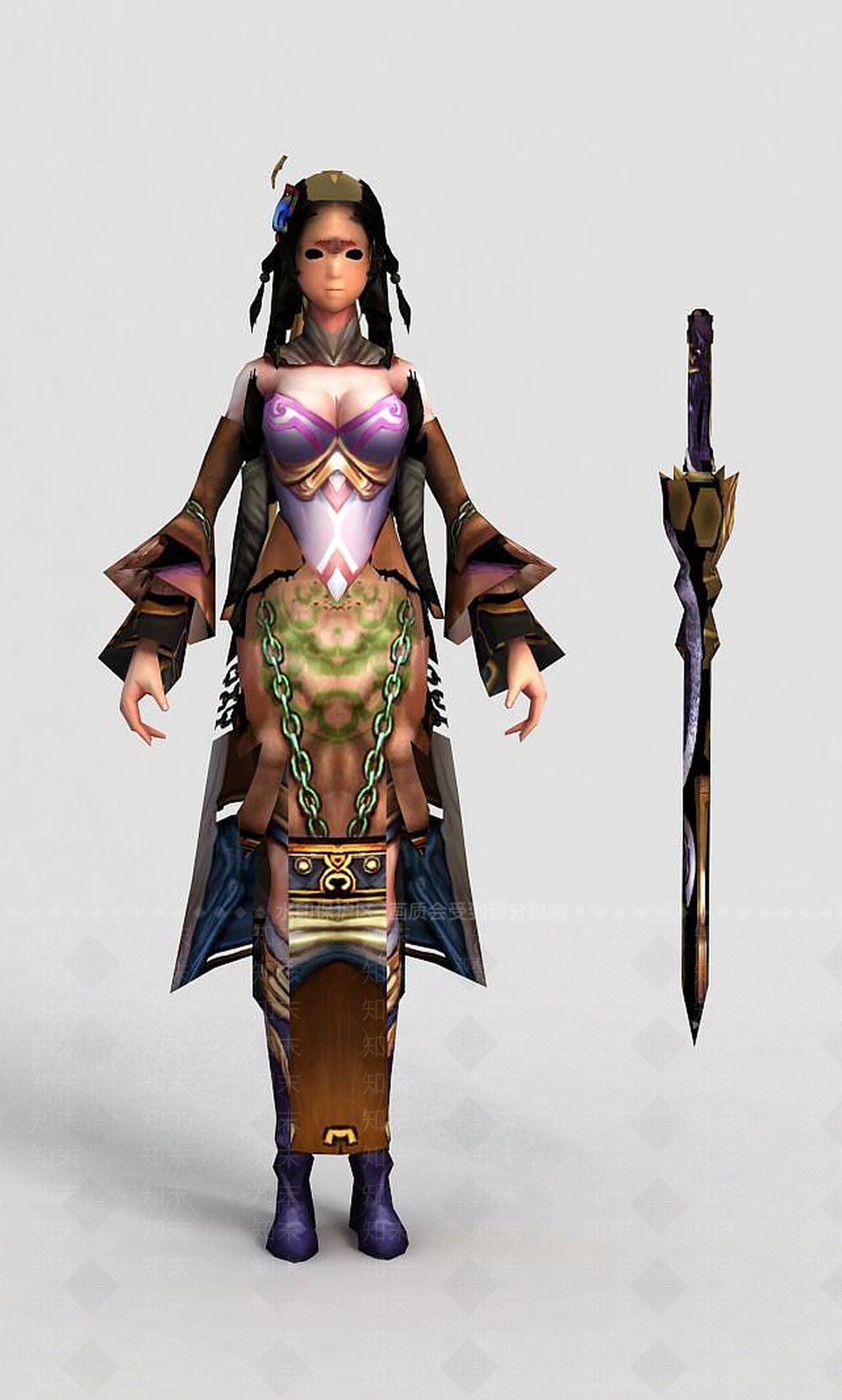 现代虚拟人物3D模型下载【ID:1187846159】