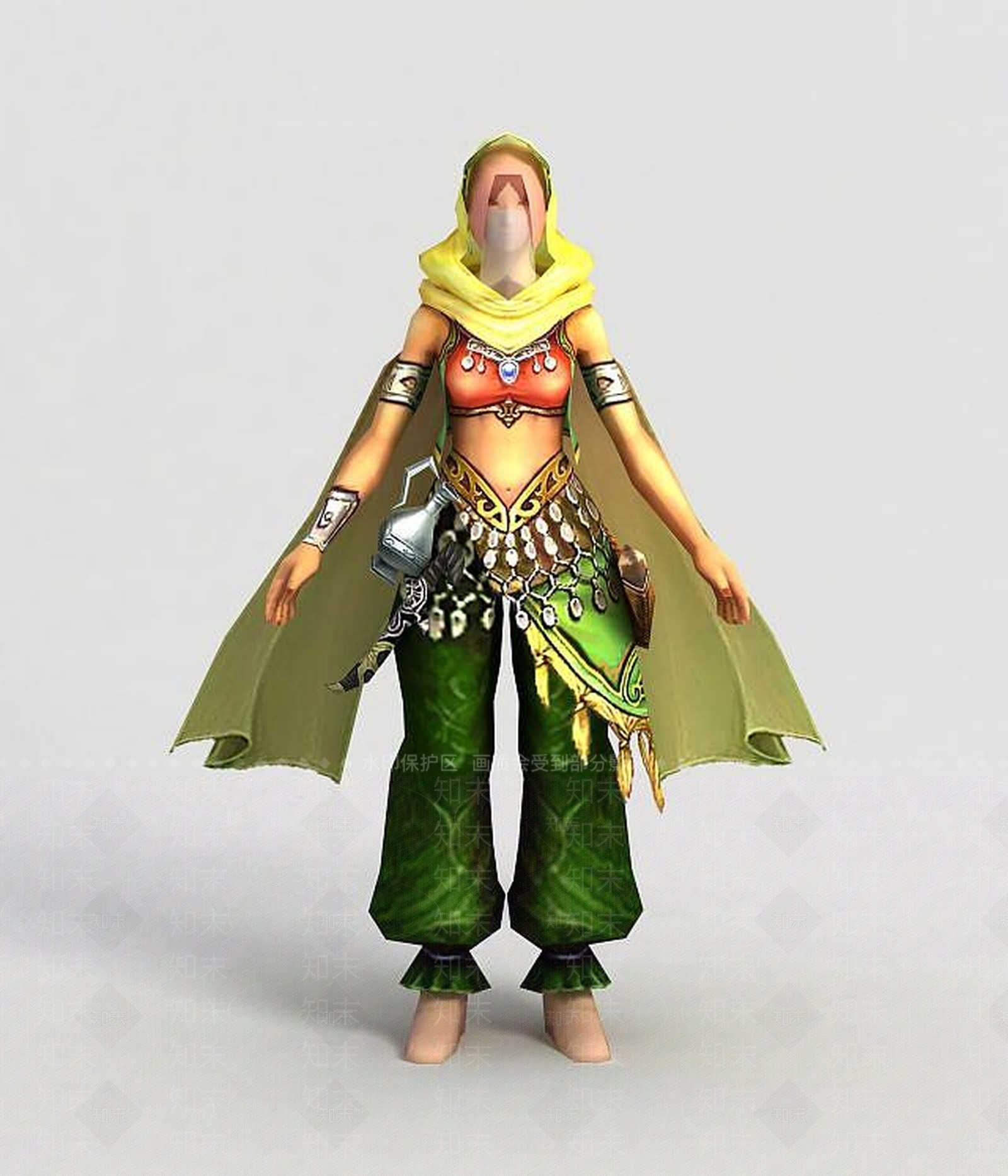 现代虚拟人物3D模型下载【ID:1187854809】